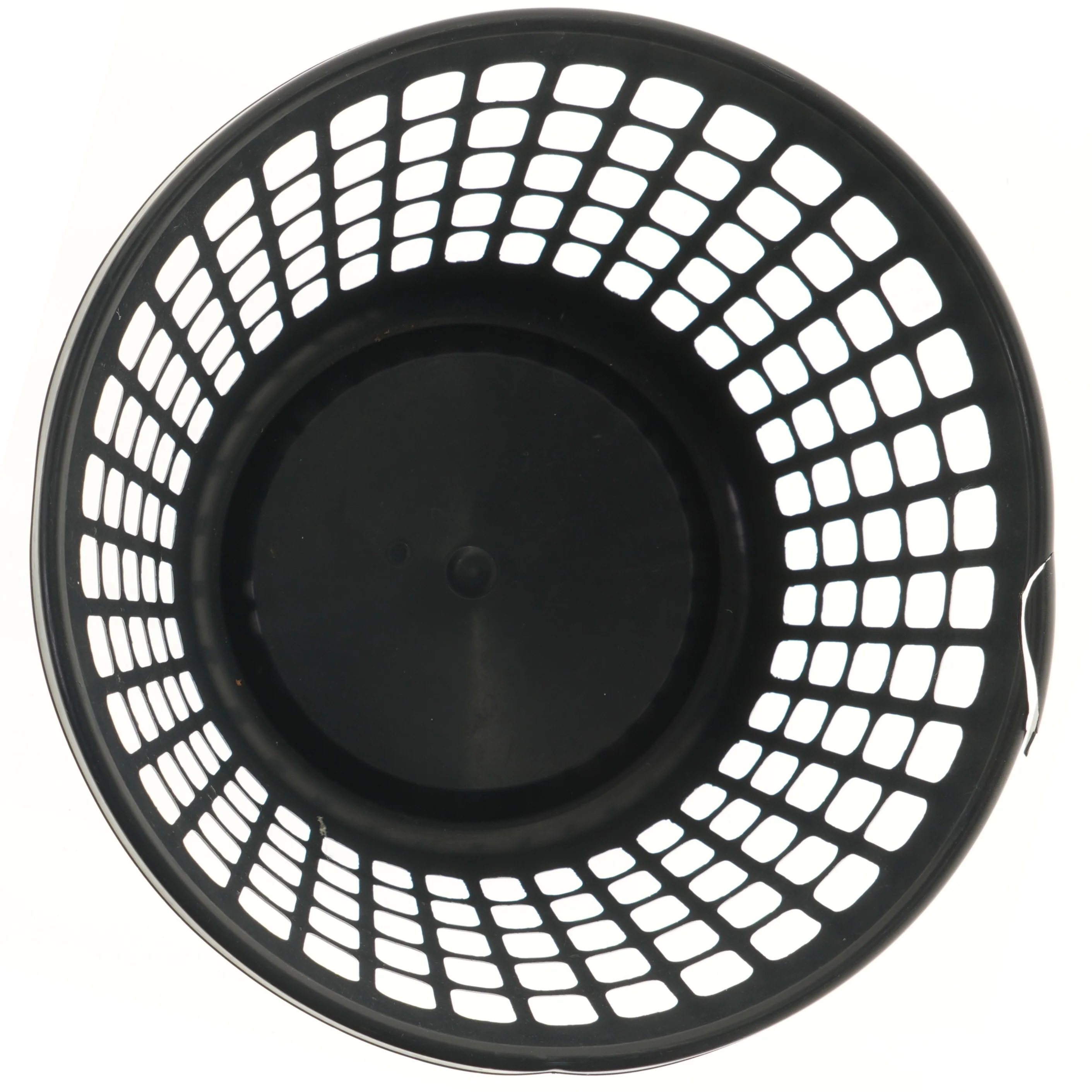 Sort plastkurv (str. Ø 45 cm længde 32,5 cm)