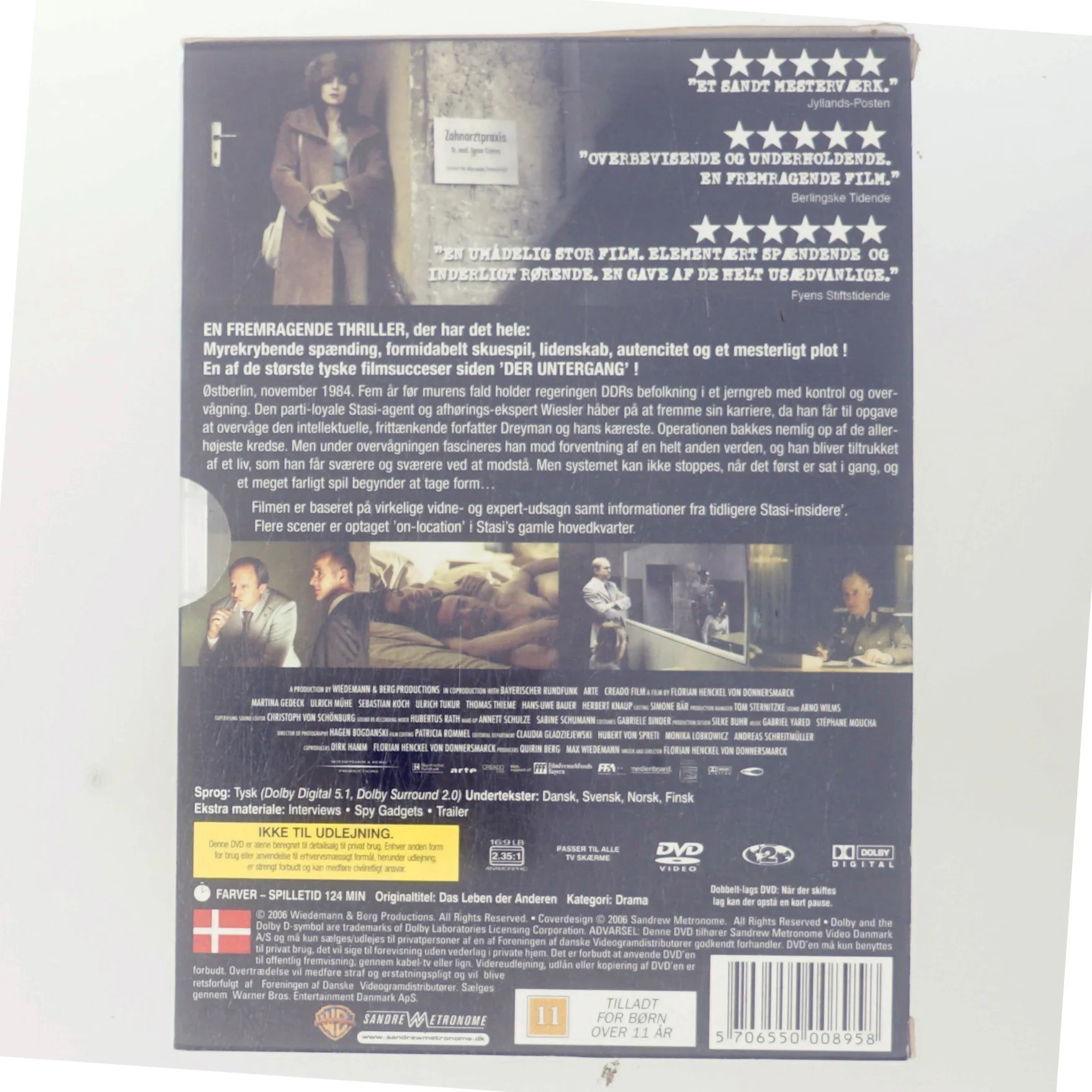 De Andres Liv                            <span class="label label-blank pull-right">Standard edition</span> med Martina Gedeck (DVD)