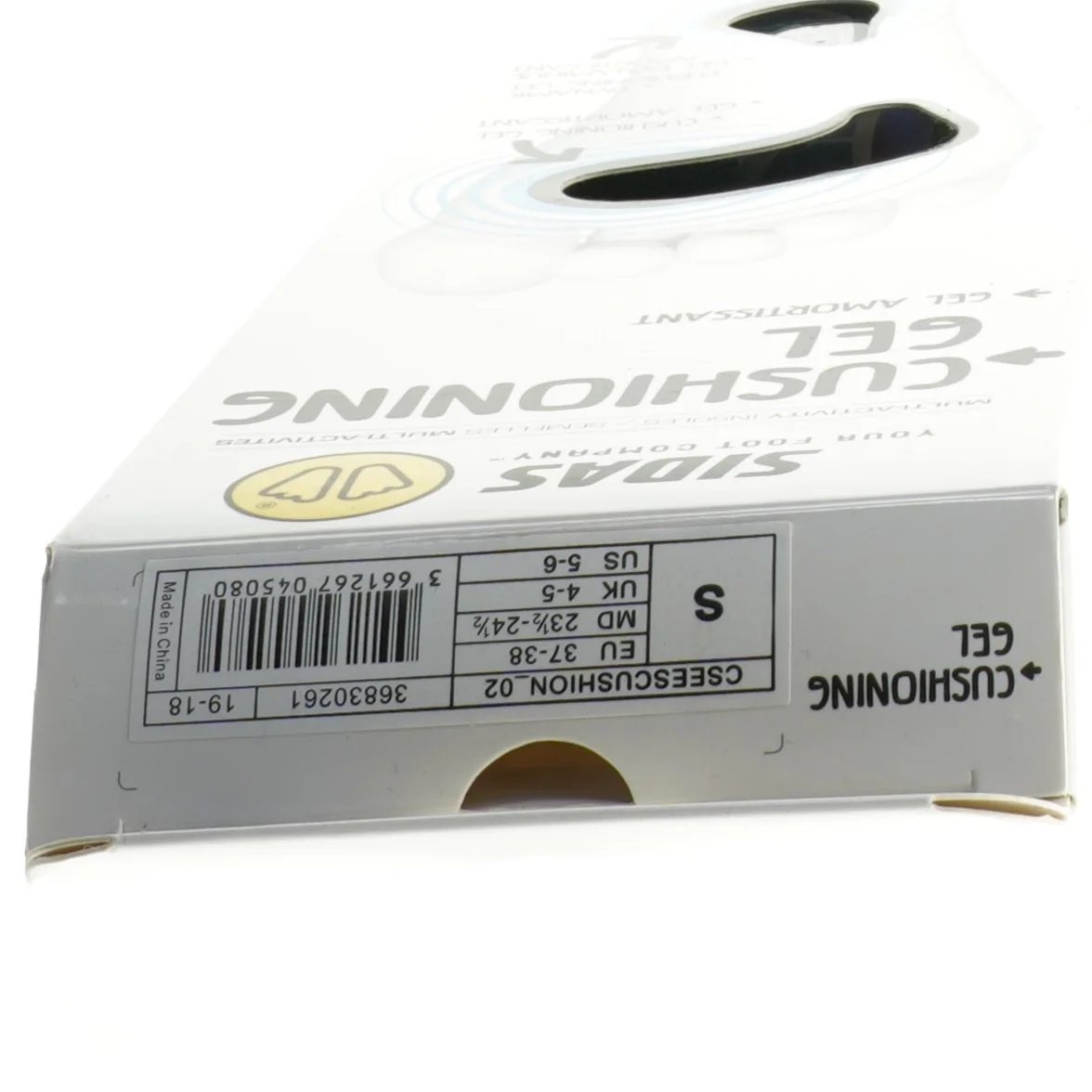 Indlægssåler til sportssko