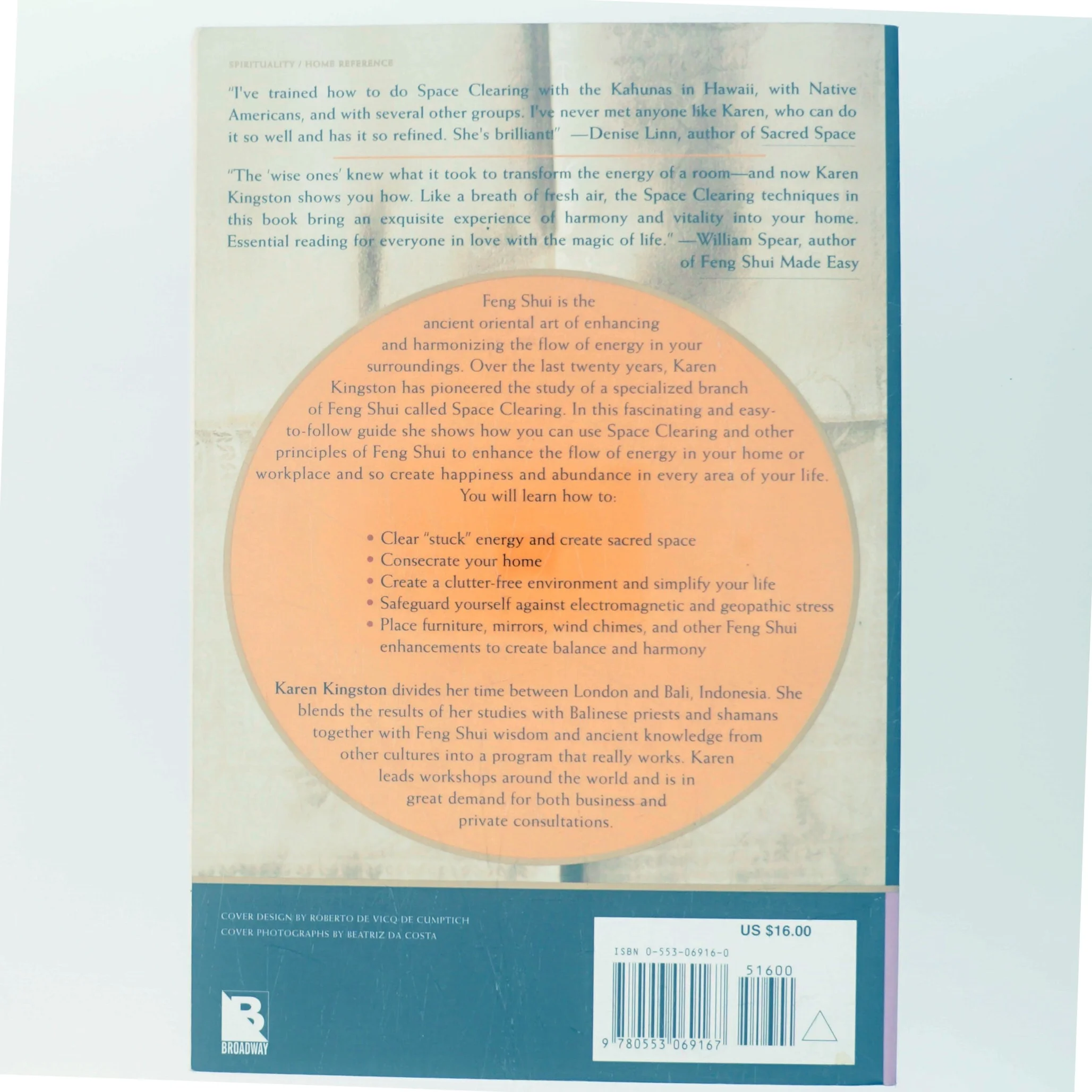 Creating Sacred Space with Feng Shui af Karen Kingston (Bog)