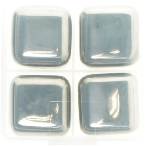 Stål isterninger 4 styk (str. 2,5x2,5x2,5, 4 styk cm)