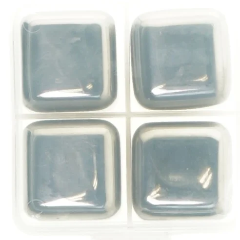 Stål isterninger 4 styk (str. 2,5x2,5x2,5, 4 styk cm)