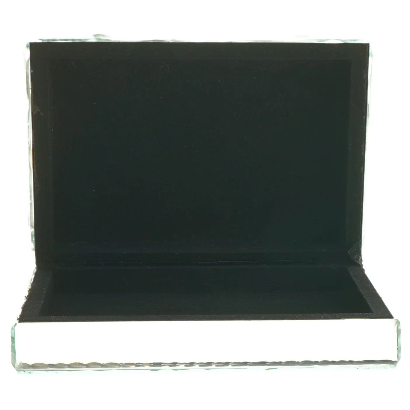 Glas smykkeæske (str. 18x13x7 cm)