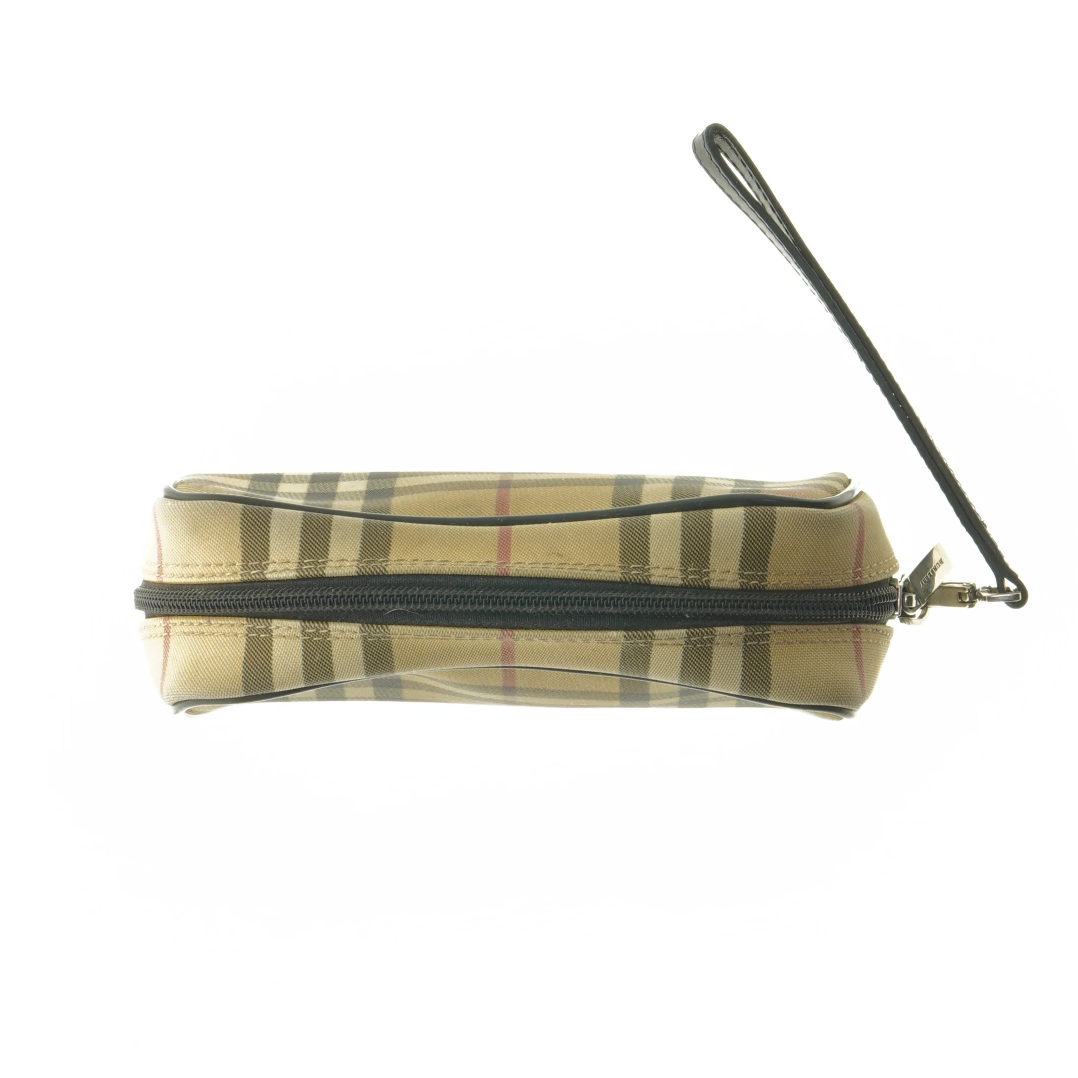 Kosmetiktaske med tern fra Burberry (str. 6,5x18,5x6 cm)