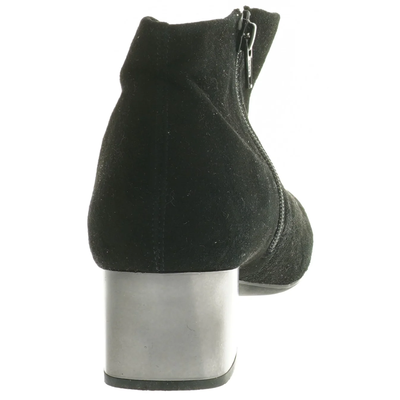 Sort støvle med blokhæl fra Unisa (str. 38 )