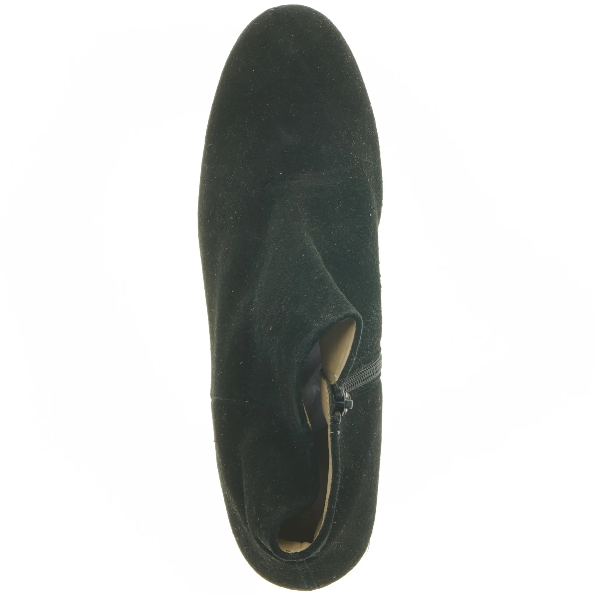 Sort støvle med blokhæl fra Unisa (str. 38 )