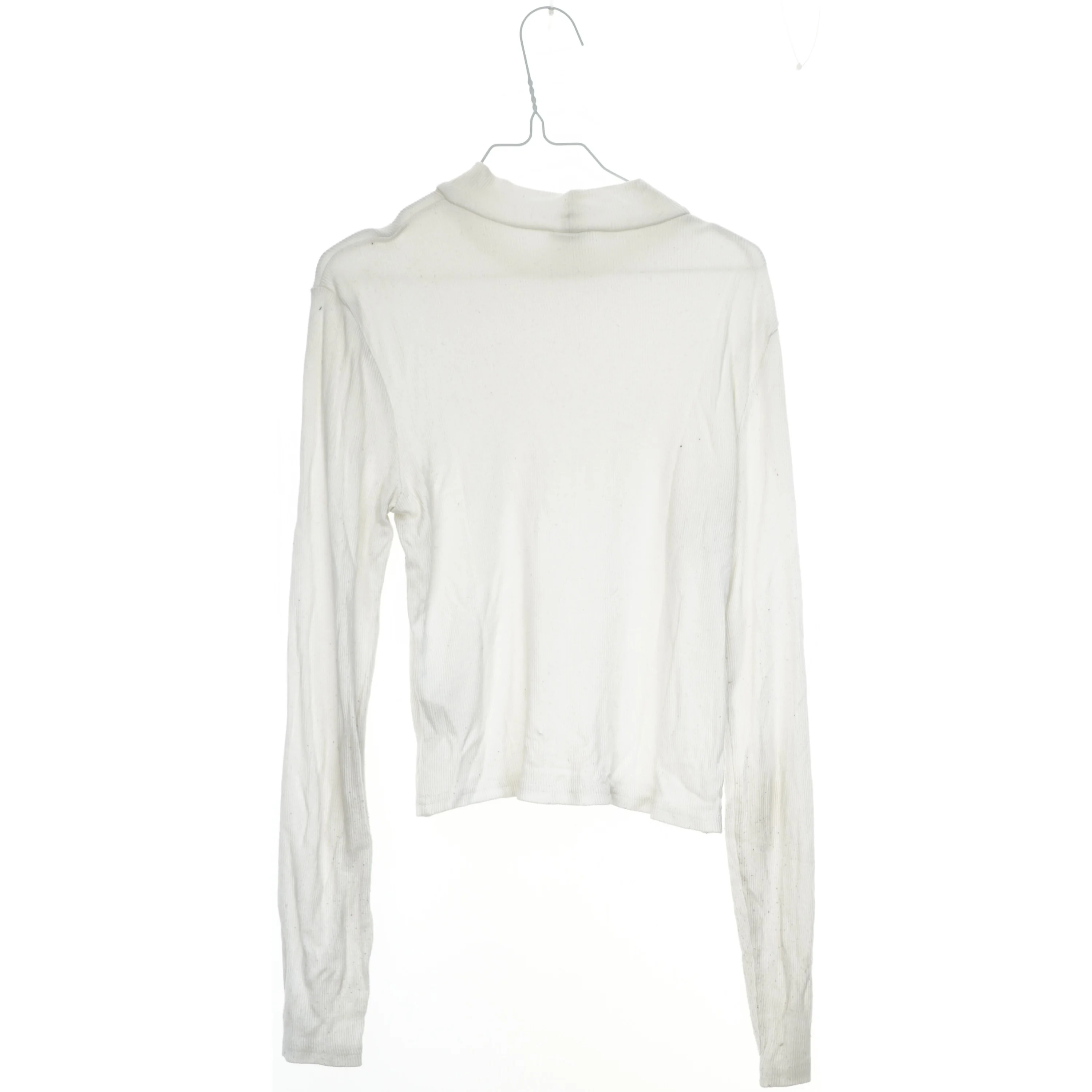 Langærmet skjorte med høj hals fra H&M (str. S)