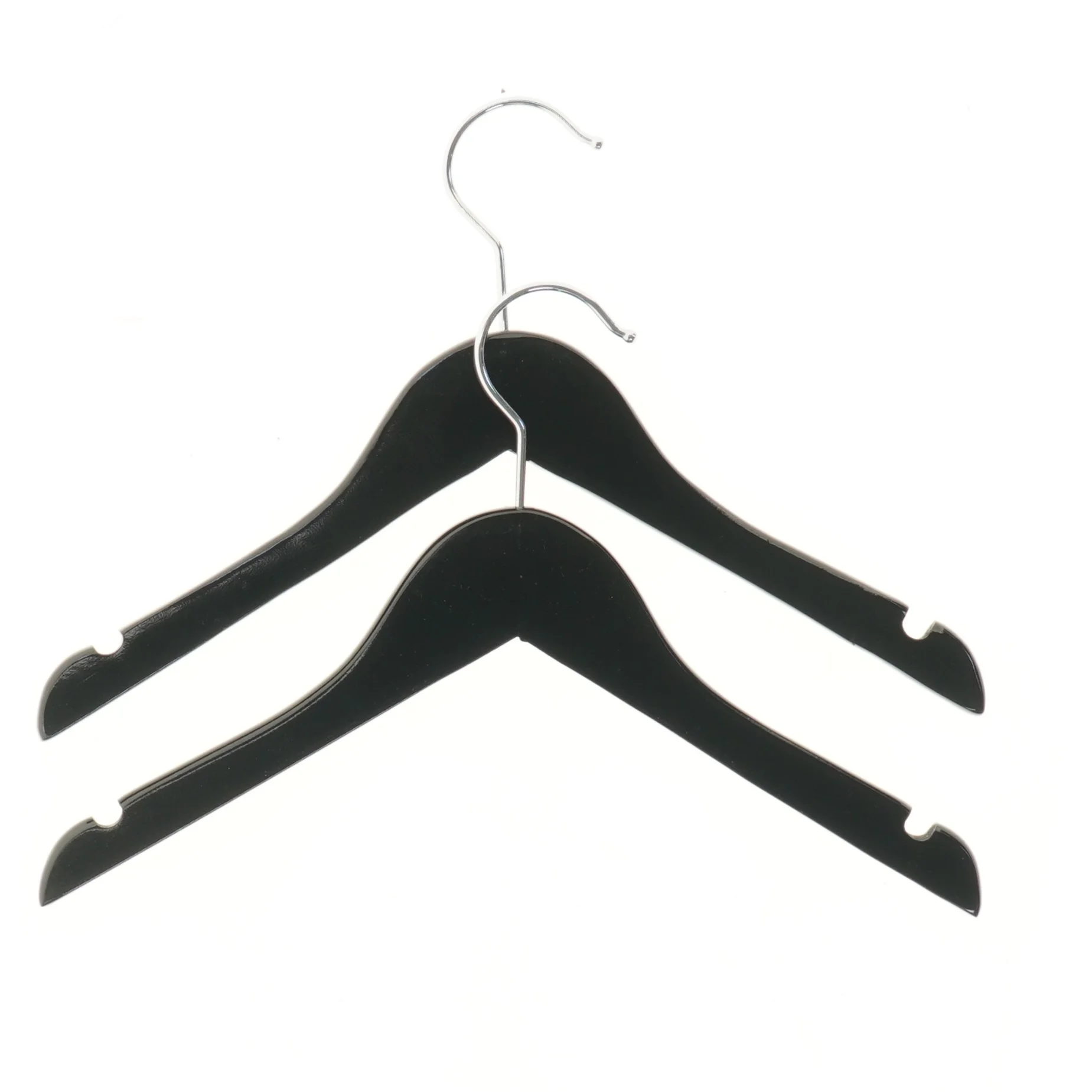 Sort tøjstang (str. 33 cm)