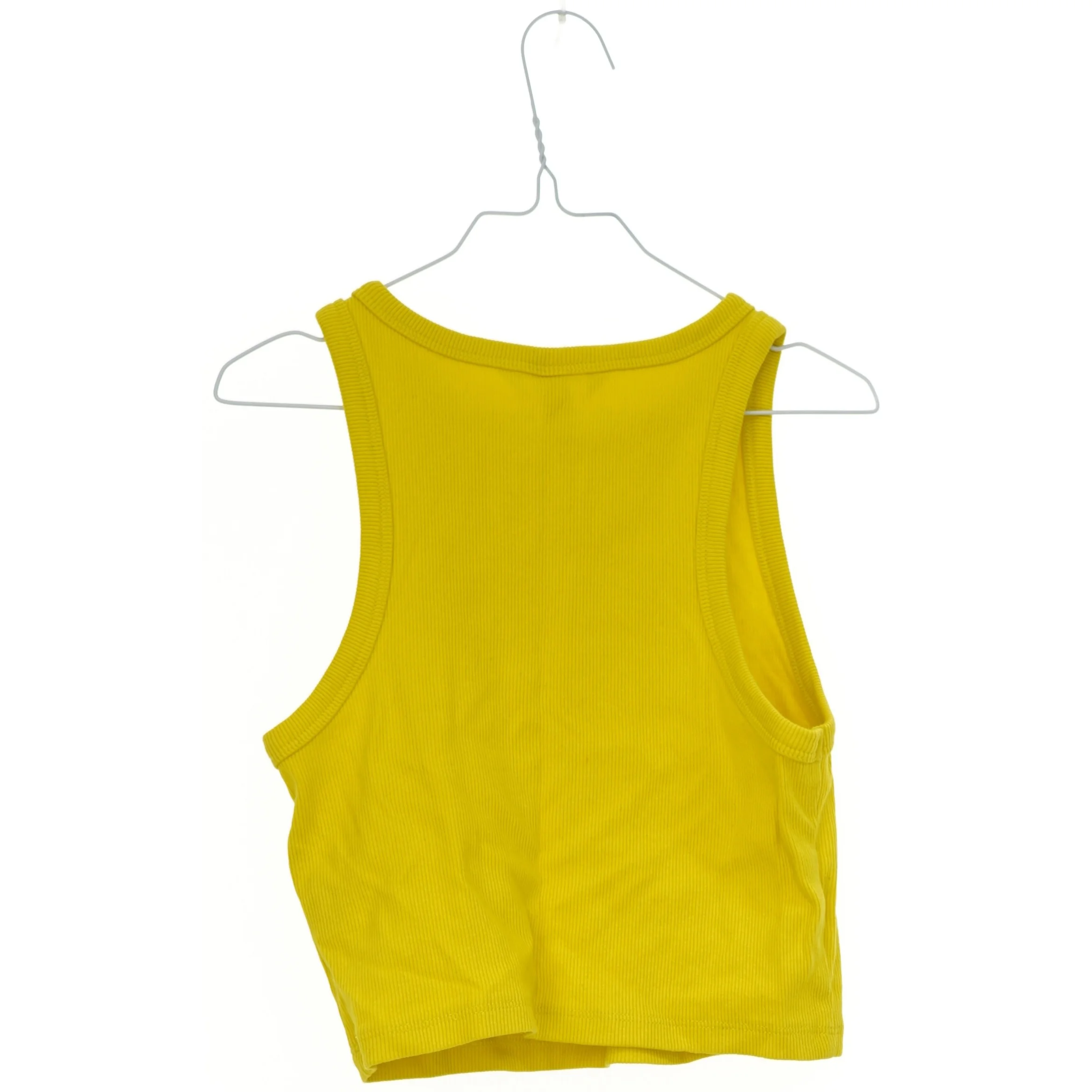 Gul tank top fra H&M (str. S)