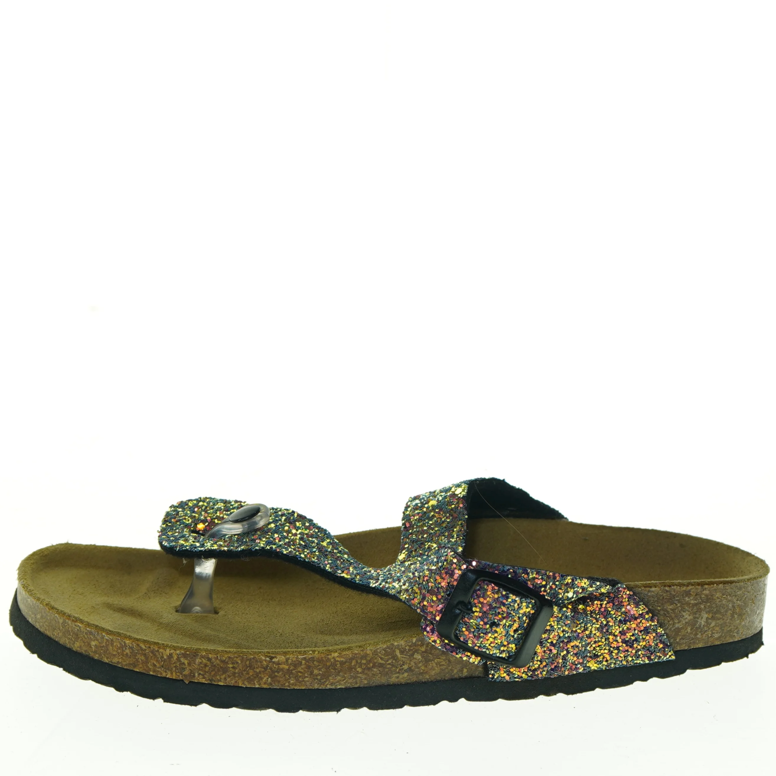 Glitter sandaler til kvinder (str. 38)