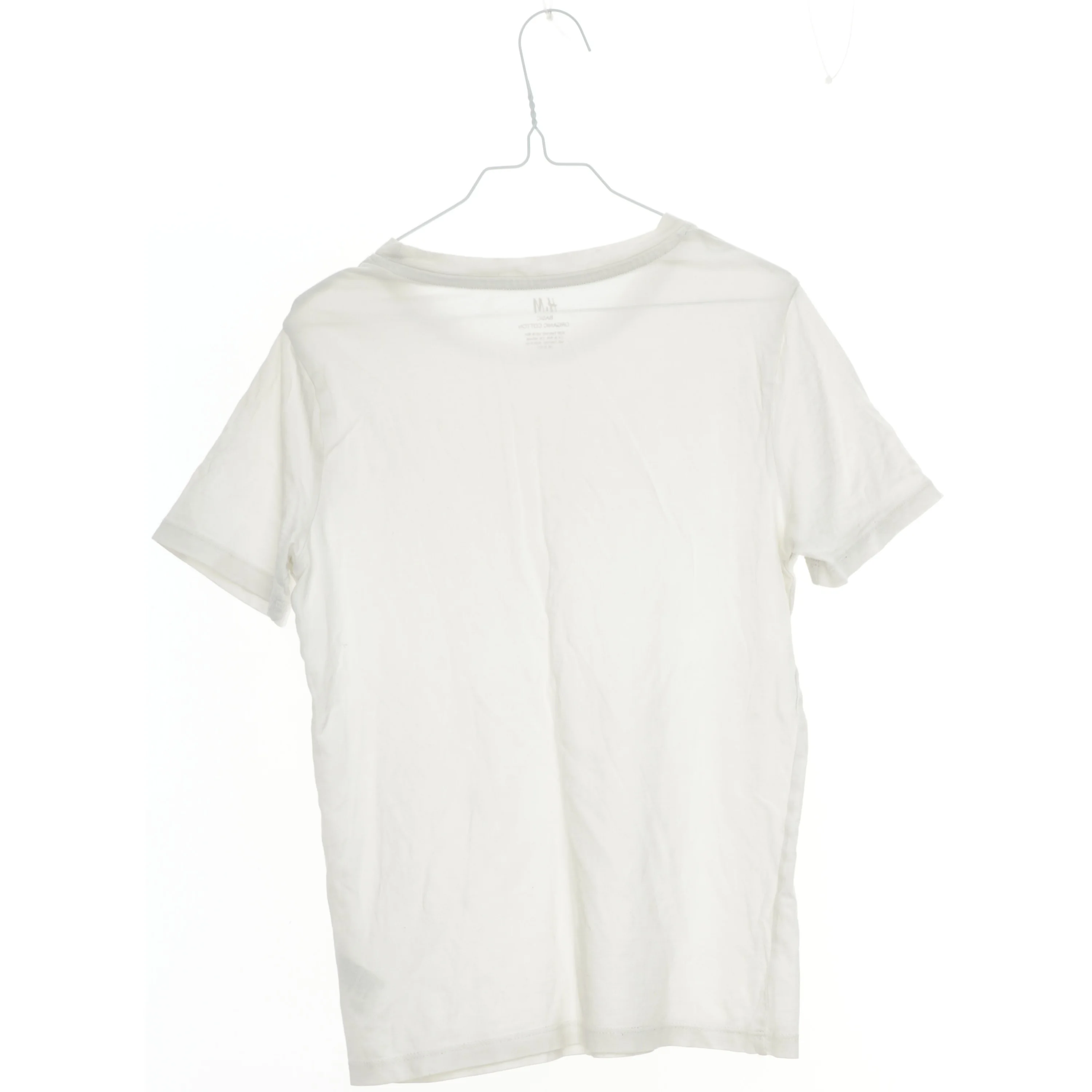 Hvid T-Shirt til børn fra H&M (str. 134)