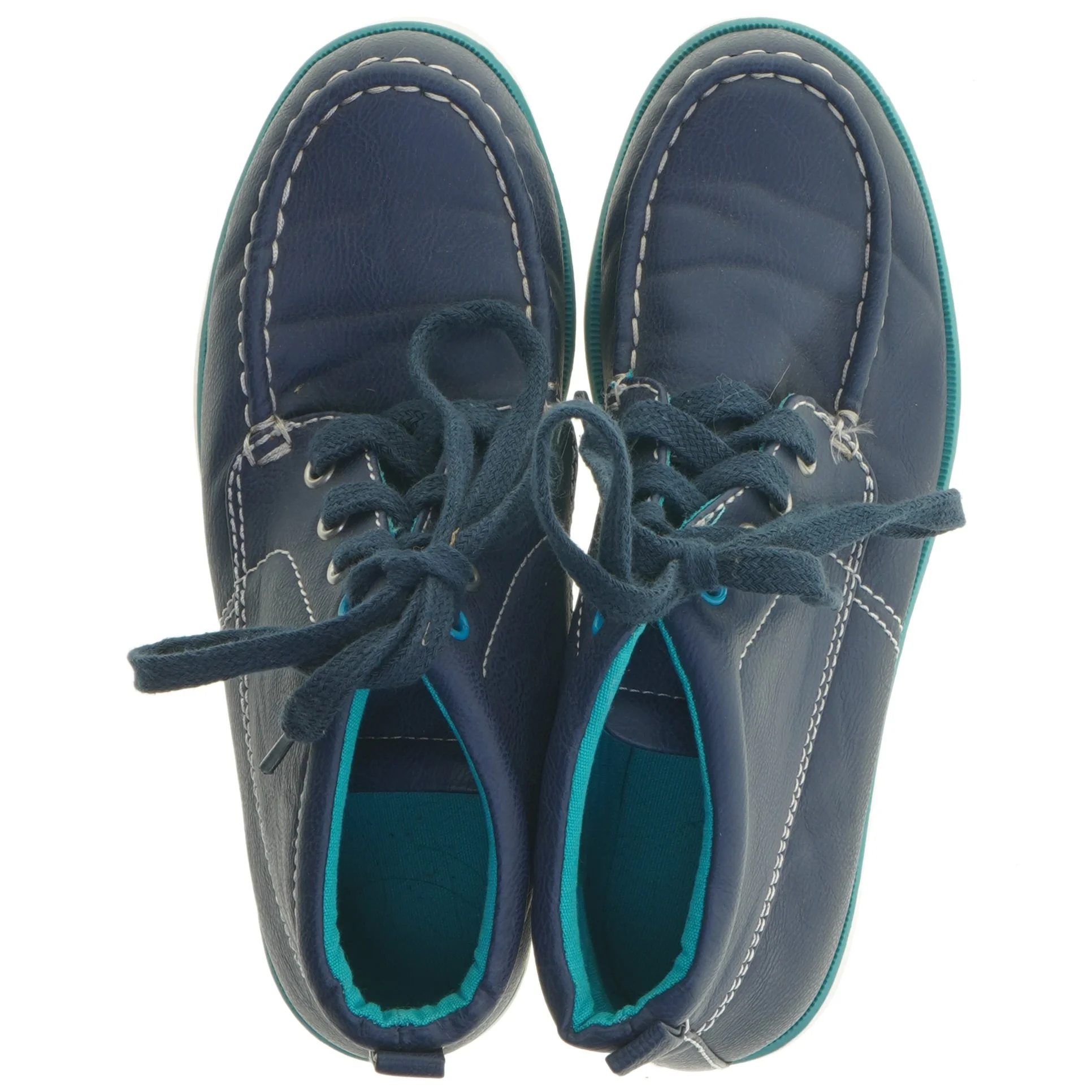 Blå børnestøvler i størrelse 35 (str. 35 )