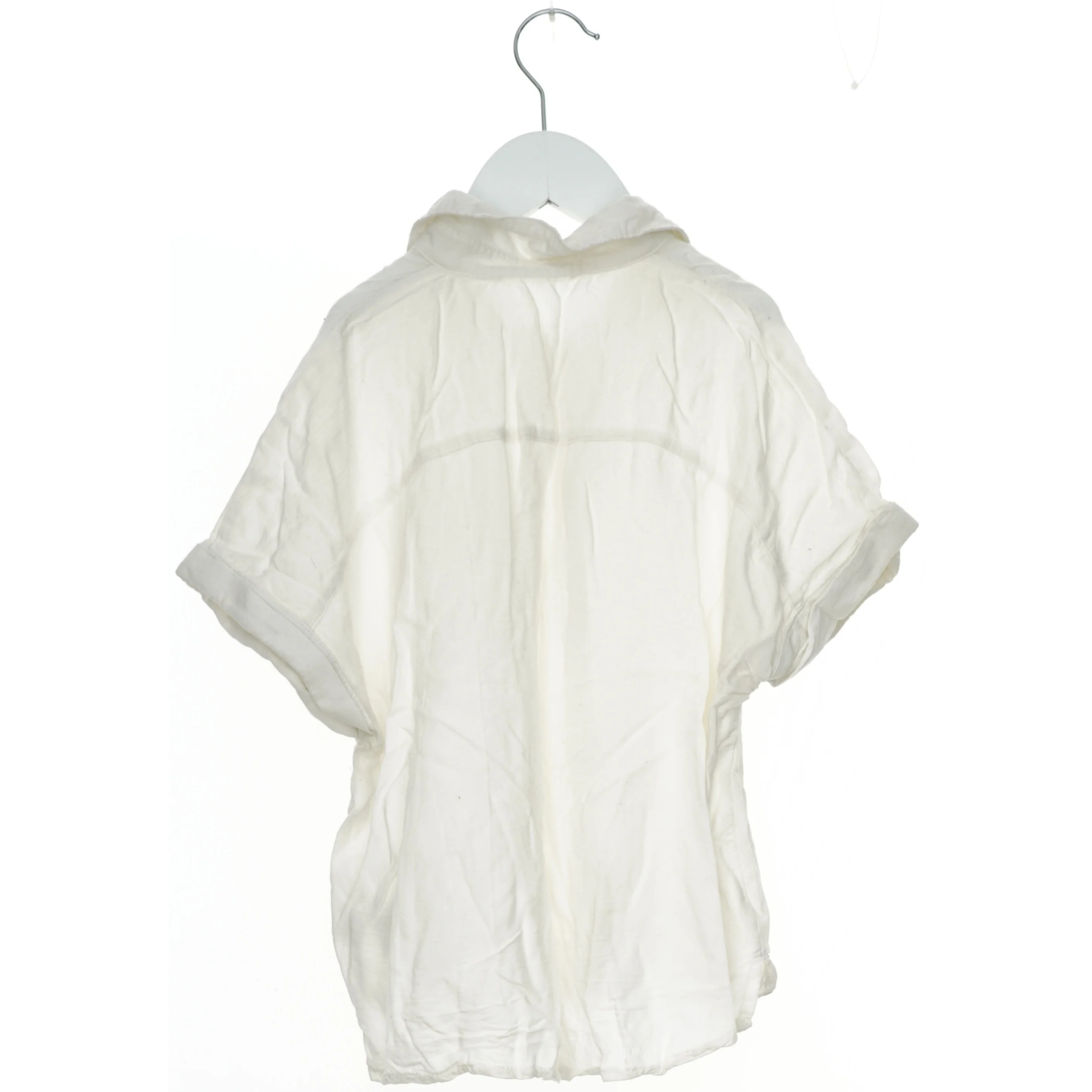 Hvid kortærmet skjorte fra H&M (str. 146)