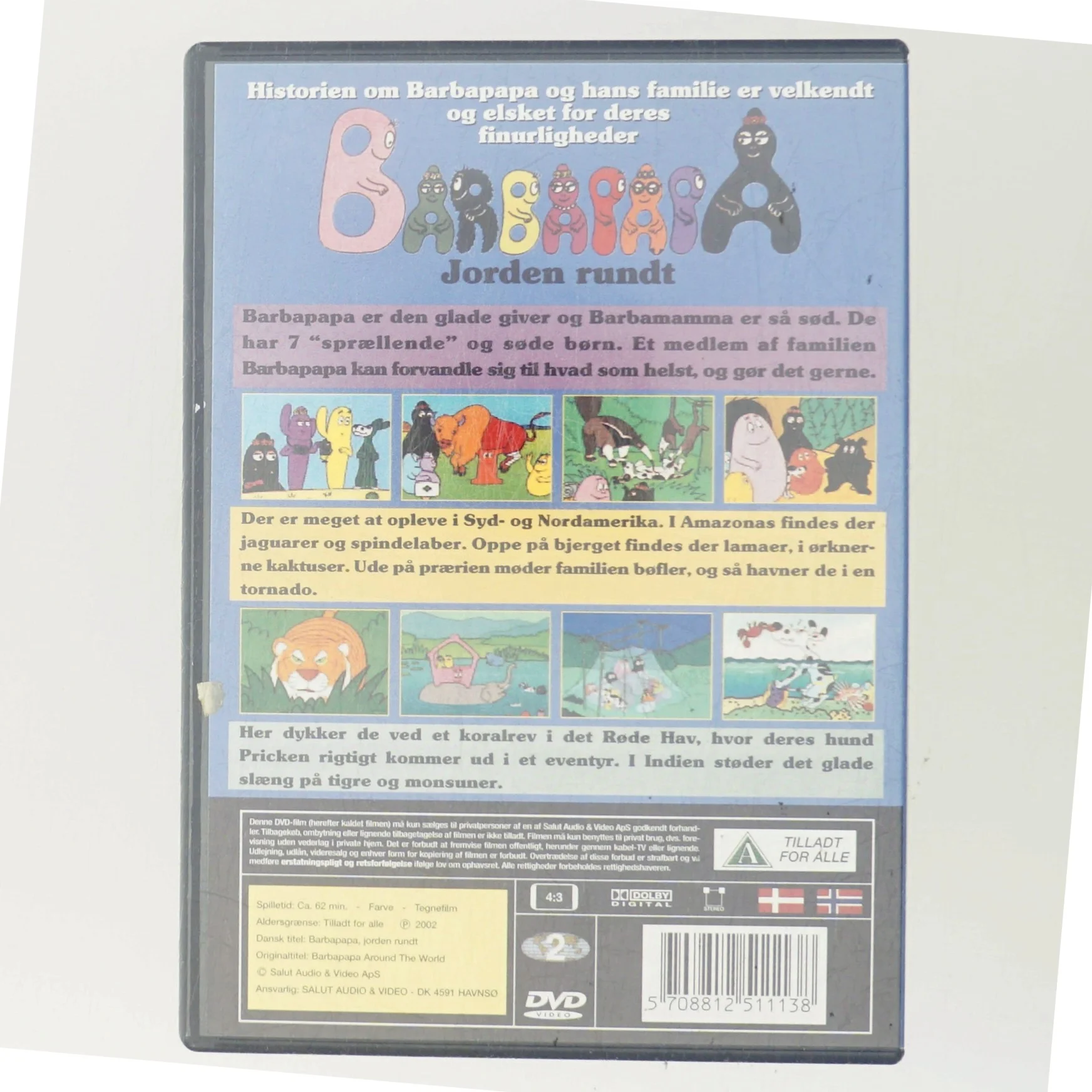Barbapapa - Jorden rundt (DVD)