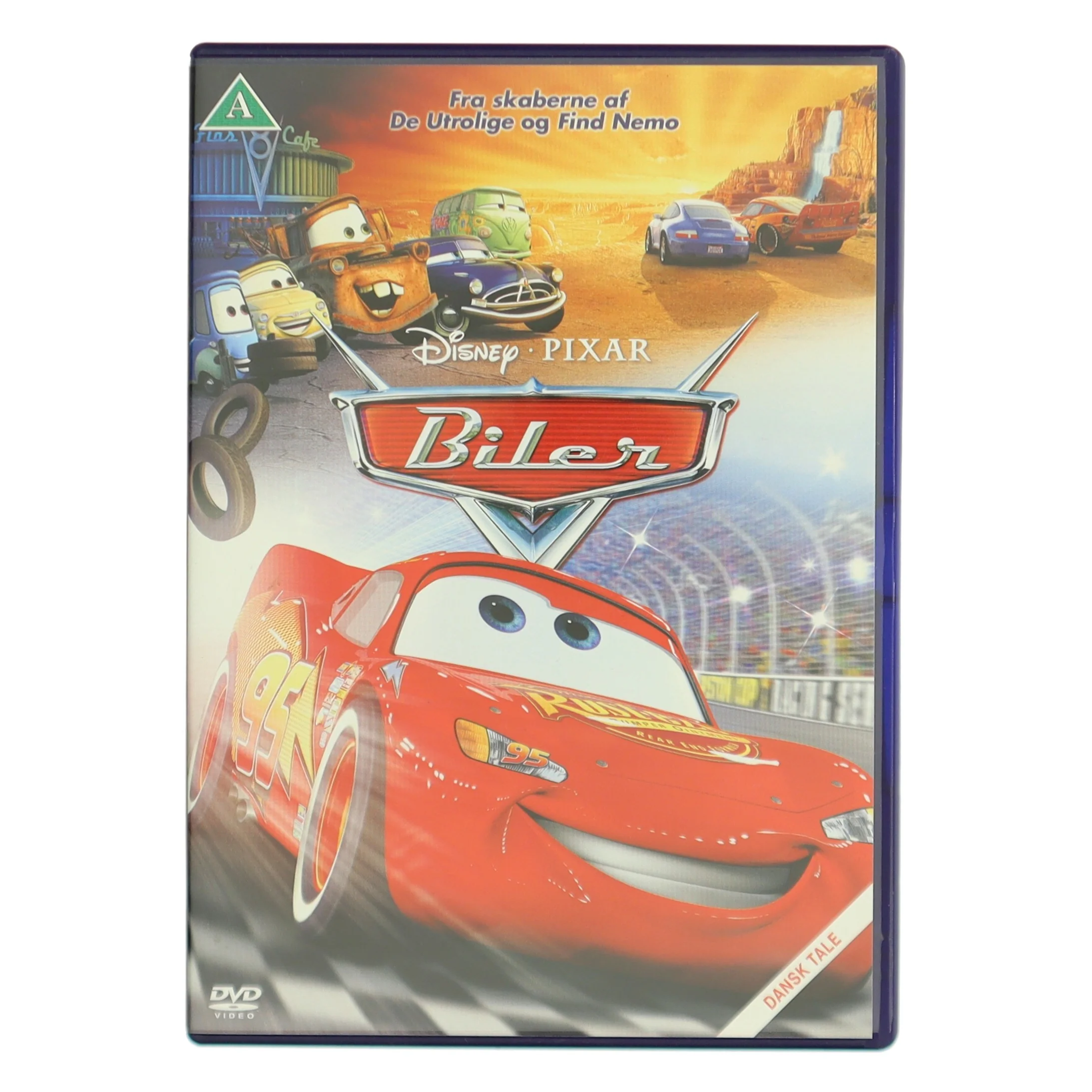"Pixar" med Lynet McQueen (DVD)