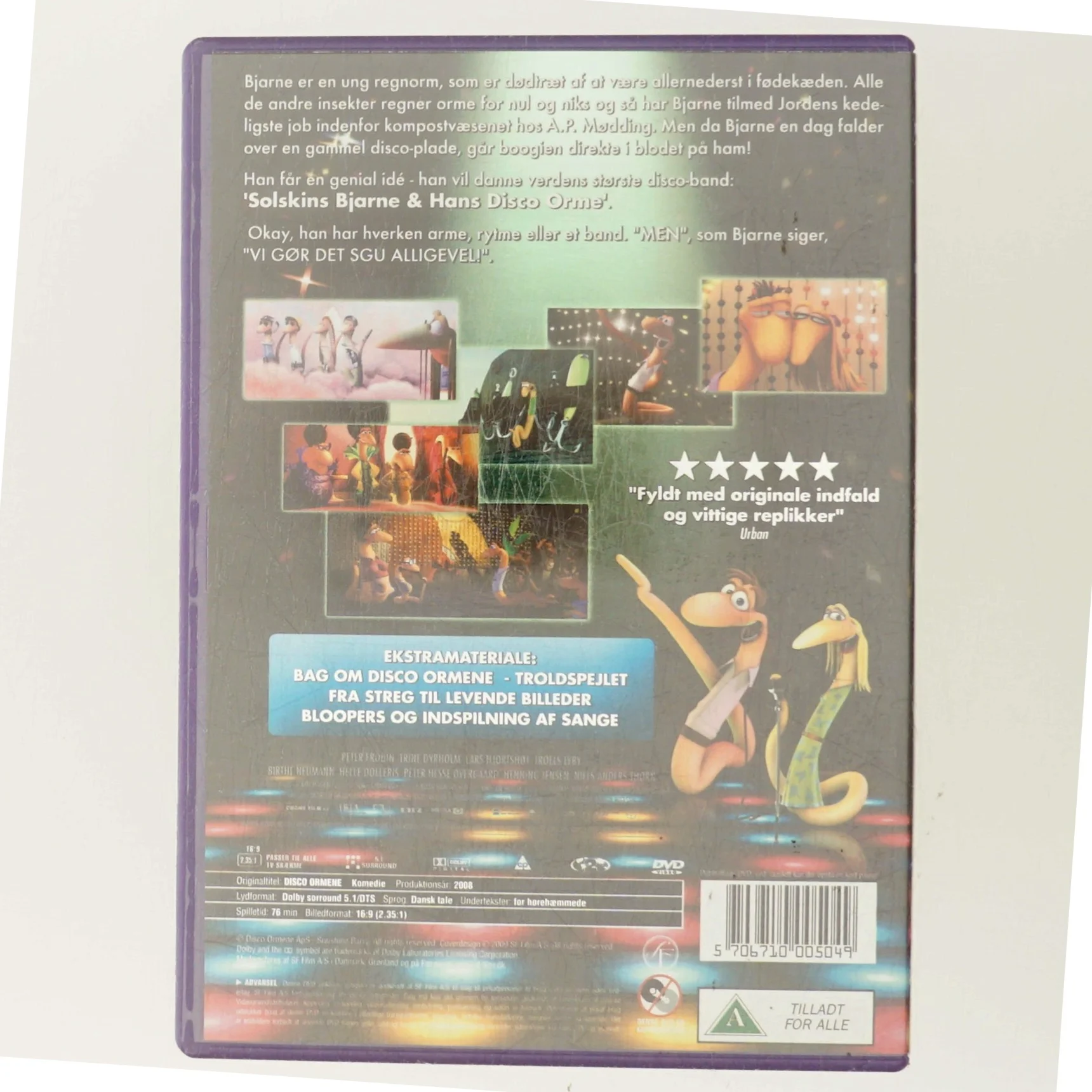 Disco Ormene med Peter Frödin (DVD)