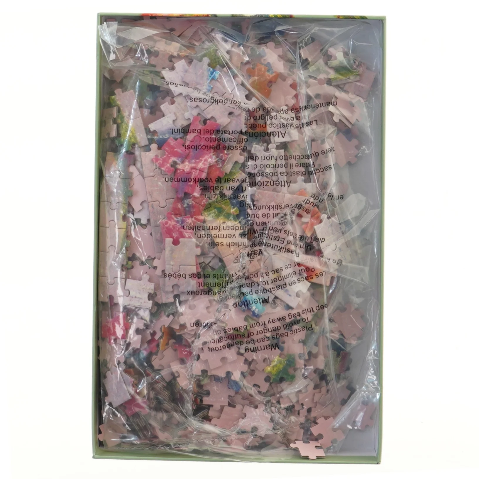 Puslespil med 1000 brikker fra Søstrene Grene (str. 1000 brikker cm)