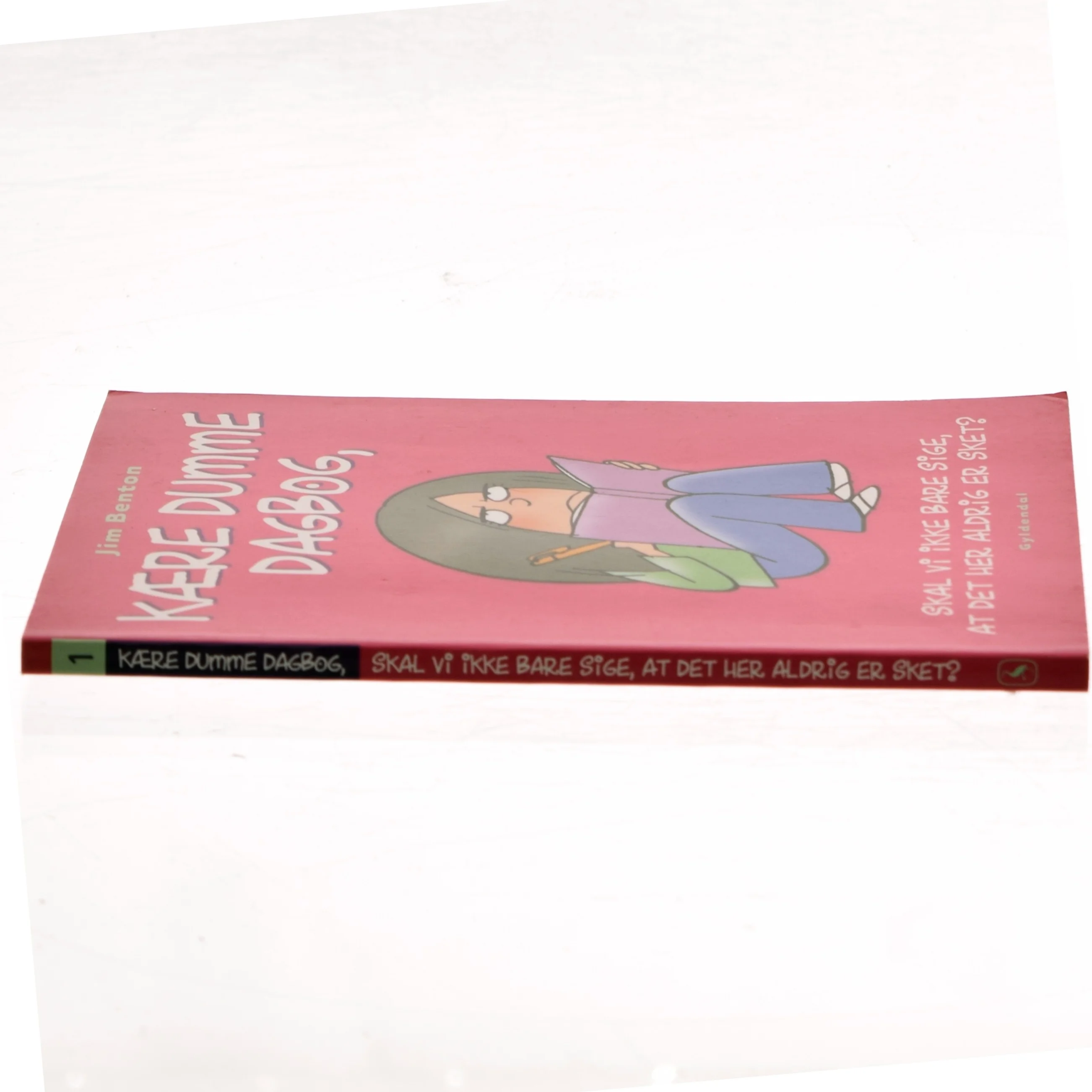 Kære dumme dagbog, skal vi ikke bare sige, at det her aldrig er sket? af Jim Benton (Bog)