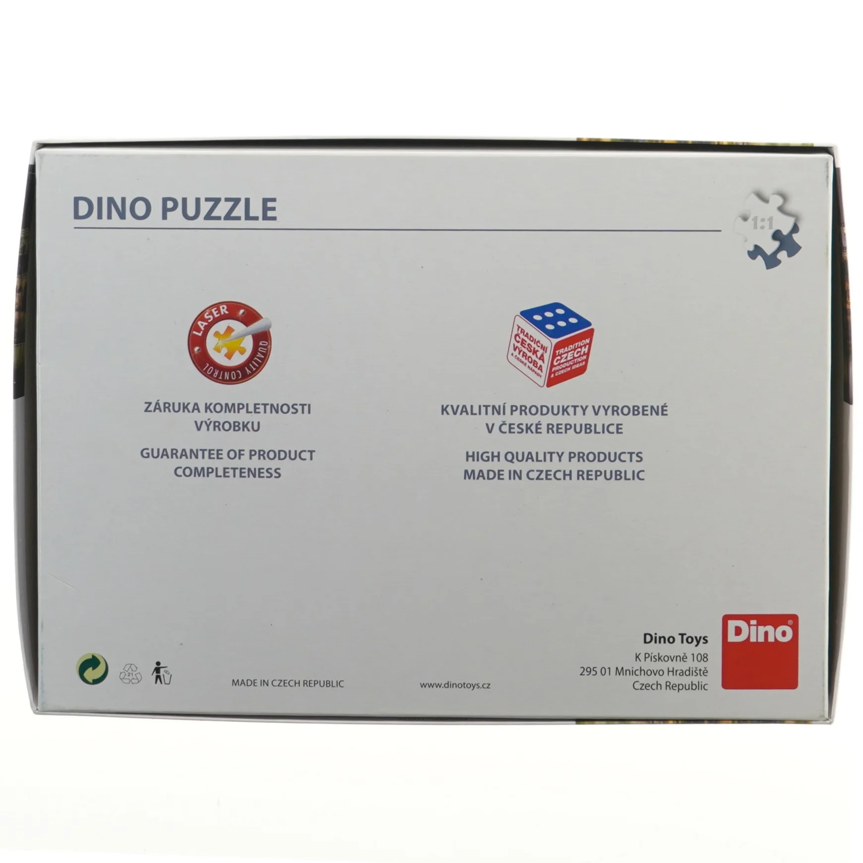 Panoramisk puslespil 2000 brikker fra Dino (str. 2000 brikker 136x48 cm)