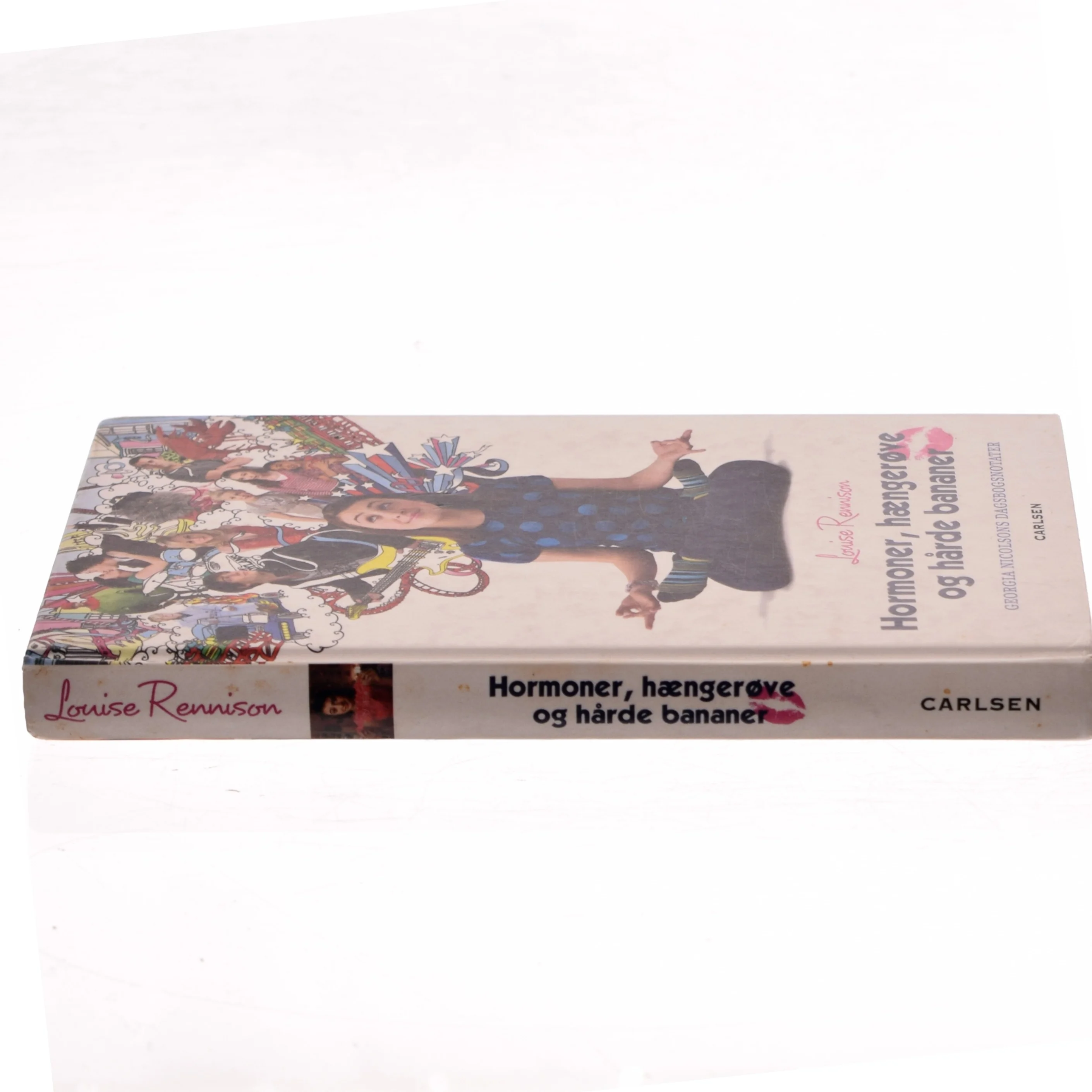 Hormoner, hængerøve og hårde bananer : Georgia Nicolsons dagbogsnotater af Louise Rennison (Bog)