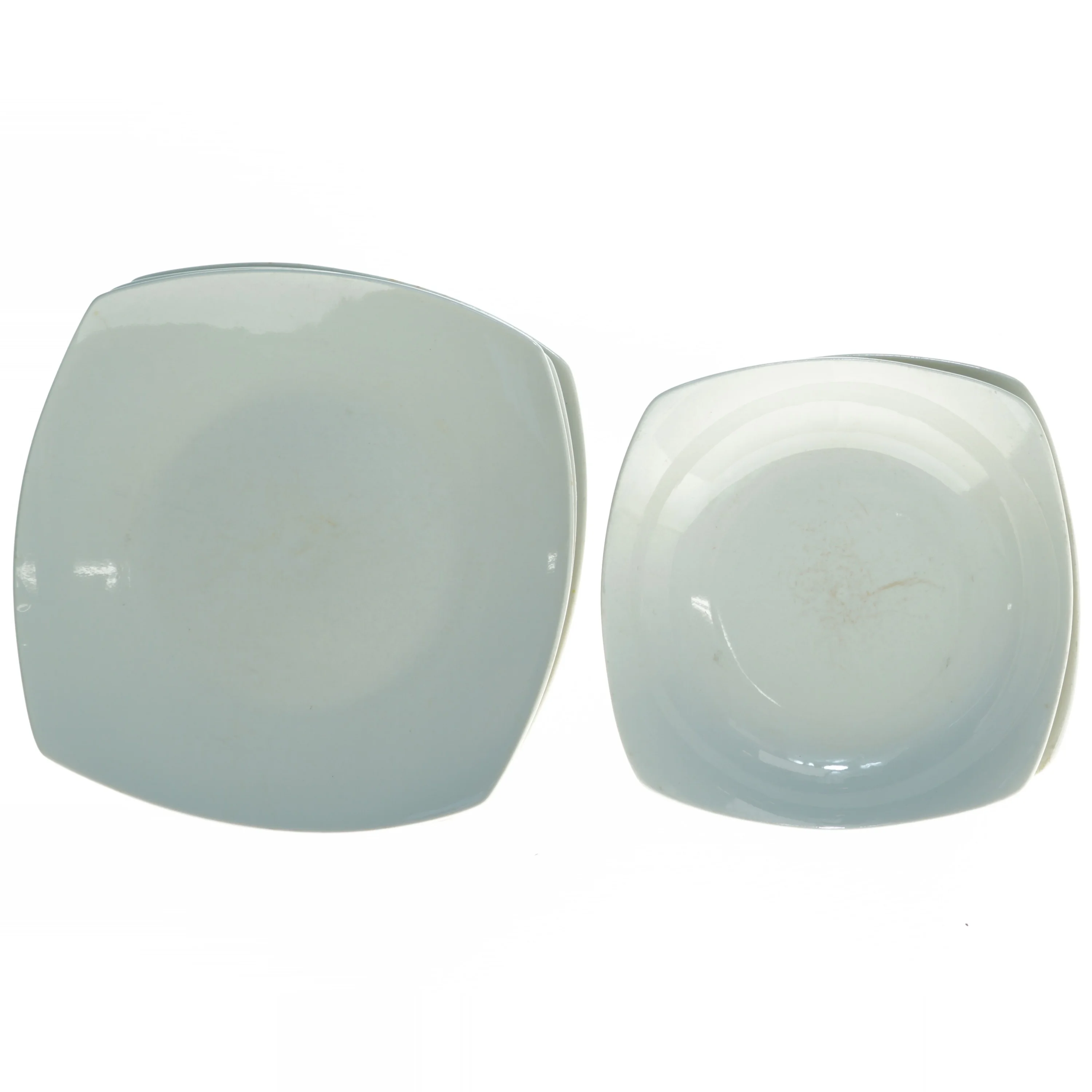 Keramiktallerkener (str. 24 cm 20 x 4 cm)