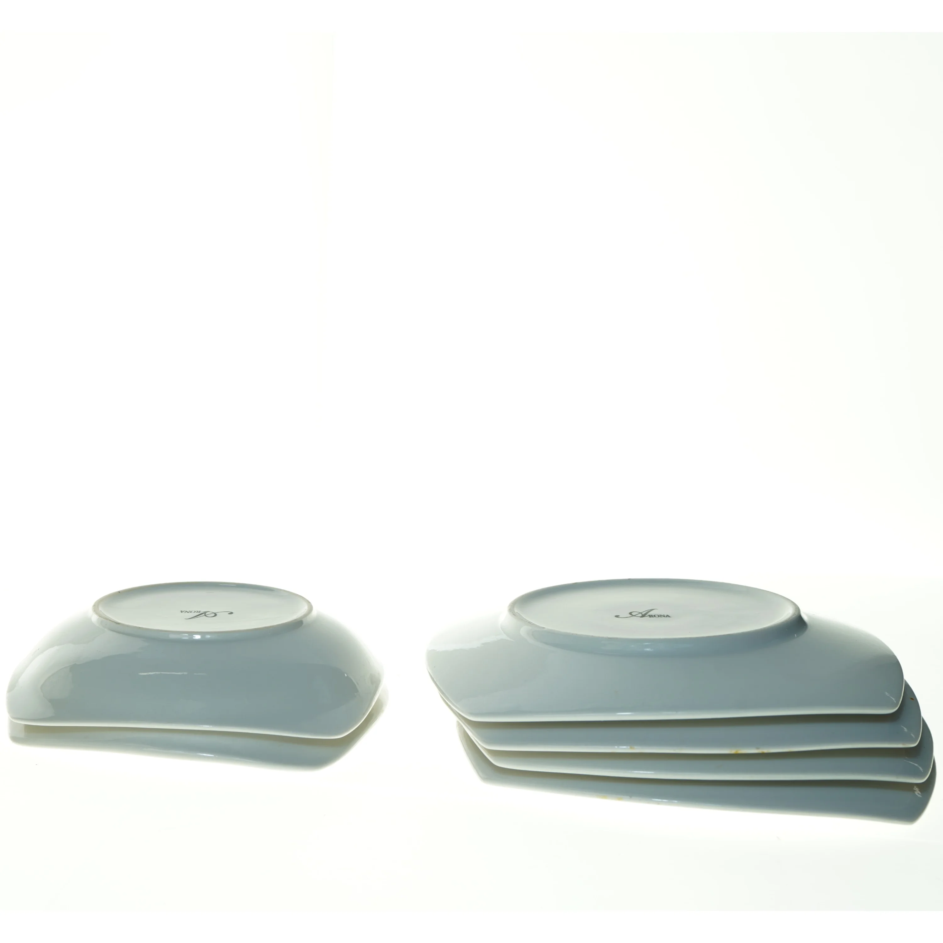 Keramiktallerkener (str. 24 cm 20 x 4 cm)