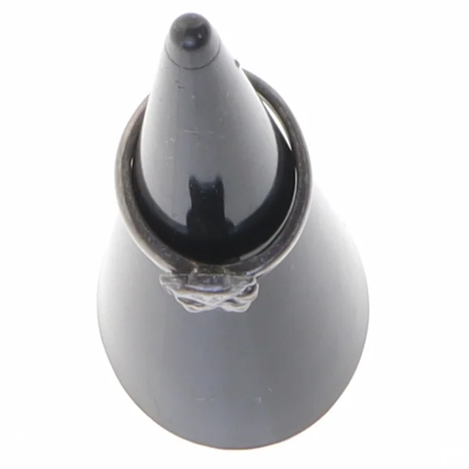 Sølvfarvet ring med bjørnefigur (str. Diameter en og en halv cm)