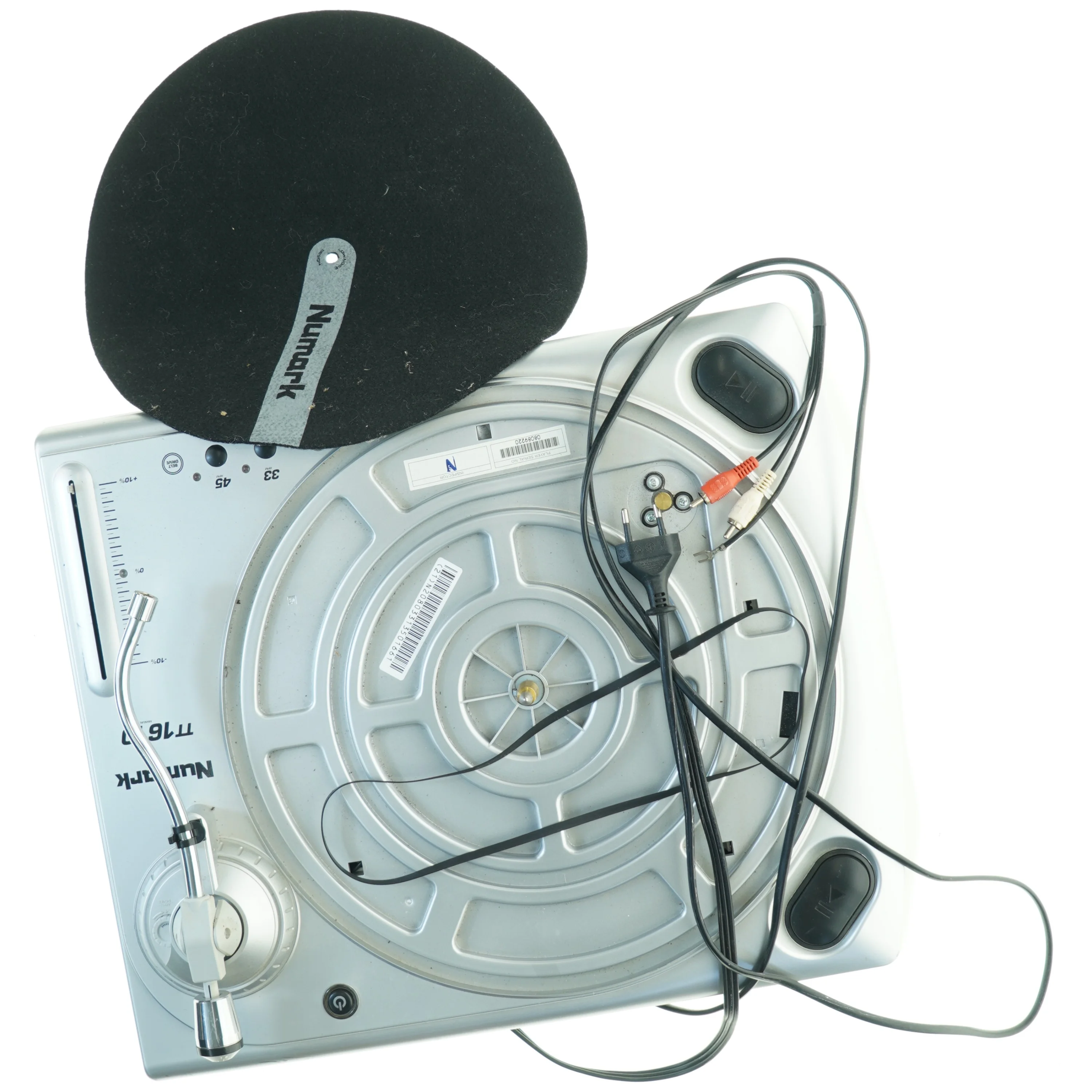 Numark TT1610 DJ-pladespiller fra Numark (str. 45 x 37 cm)