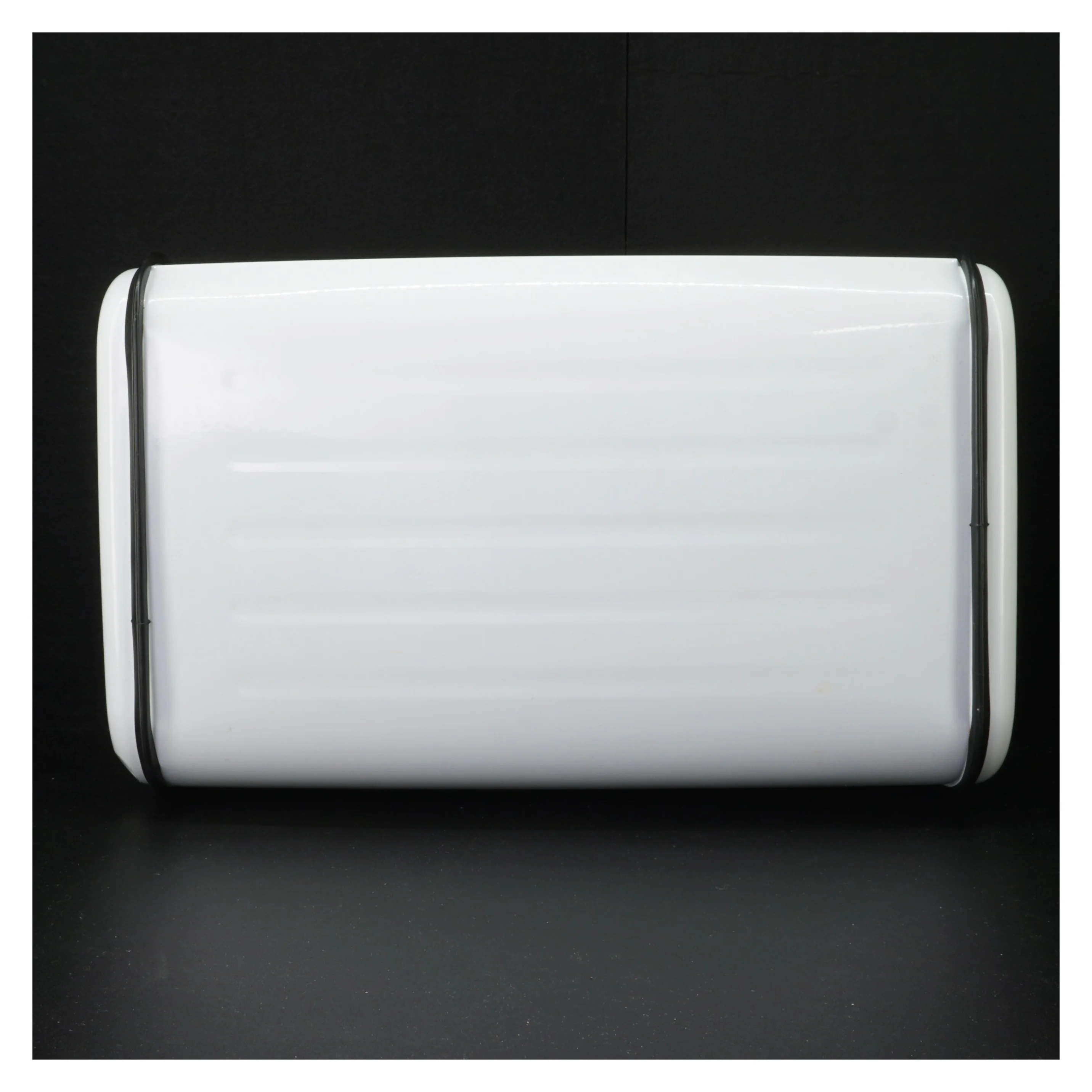 Hvid brødkasse (str. 39 x 24 cm)