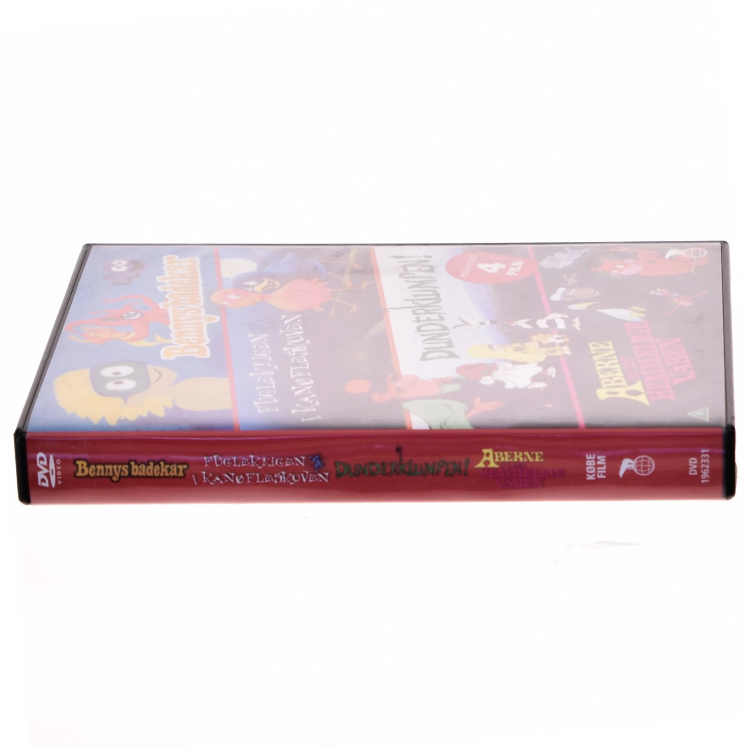 Eventyrlige Børnefilm - 4DVD boks (Bog)