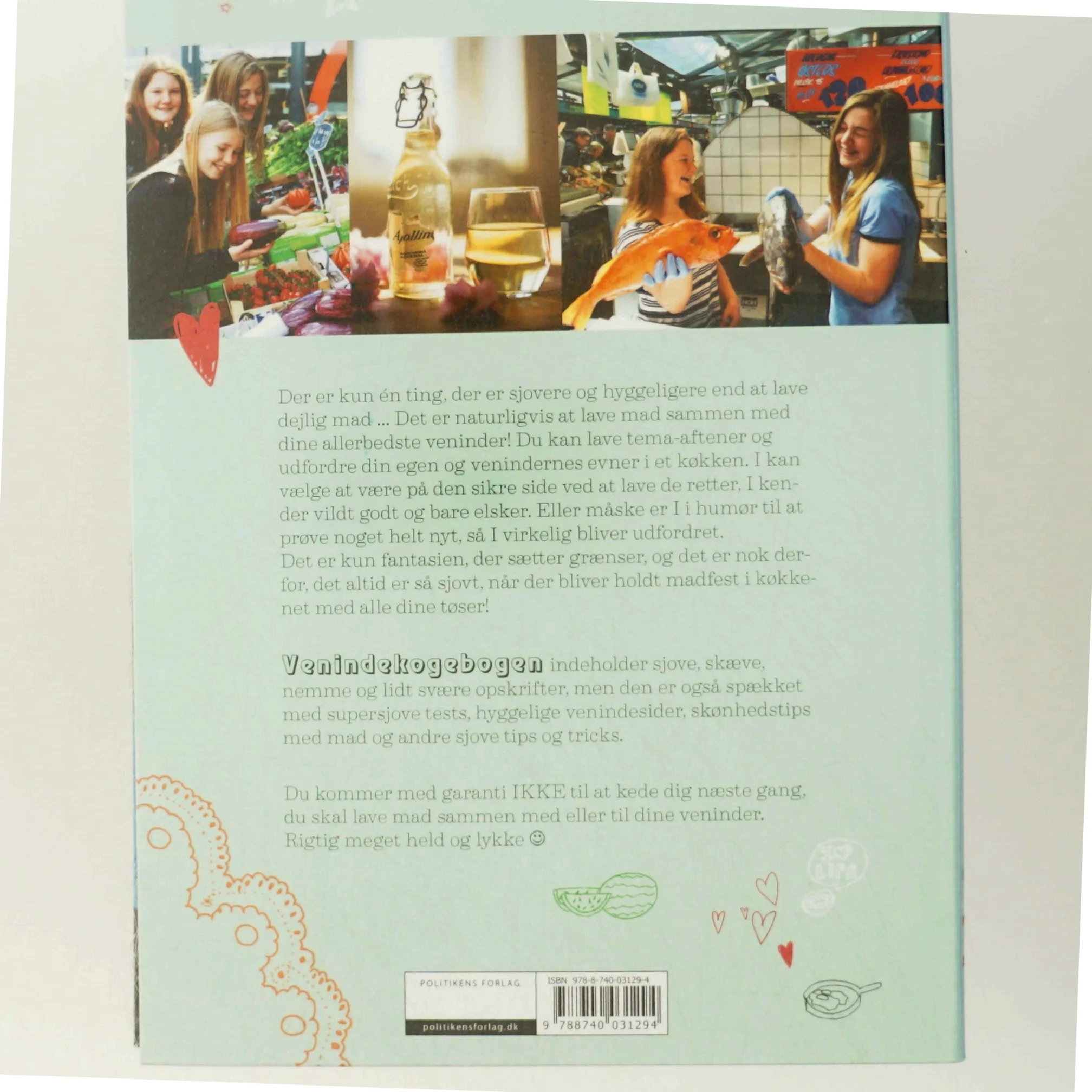 Venindekogebogen : en kærlighedserklæring til dine veninder og deres madlavning af Patrick Bachmann (Bog)