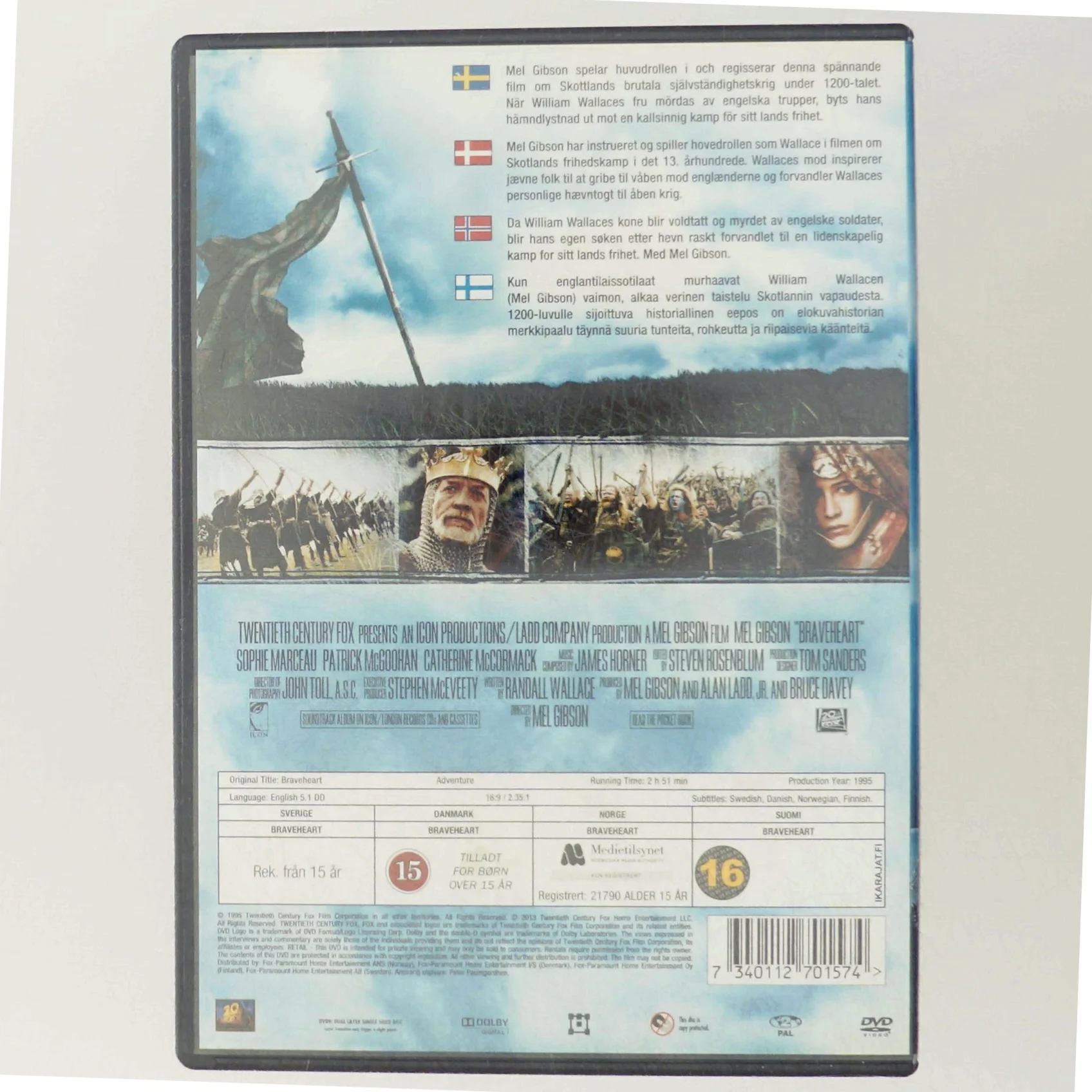 Braveheart DVD