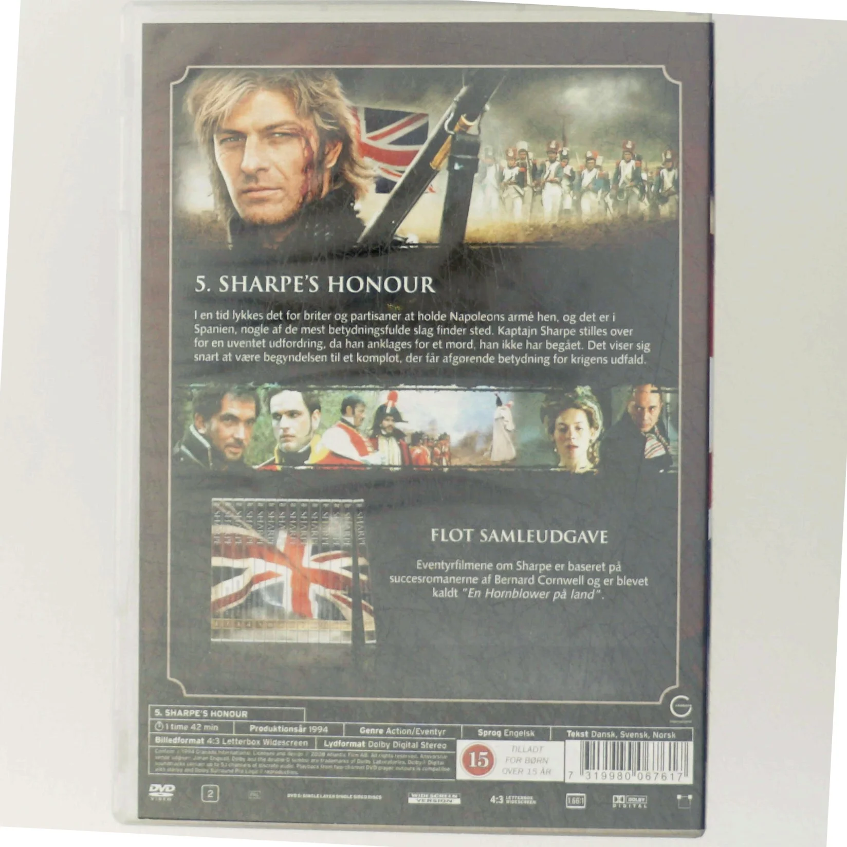 Sharpe's Honour DVD