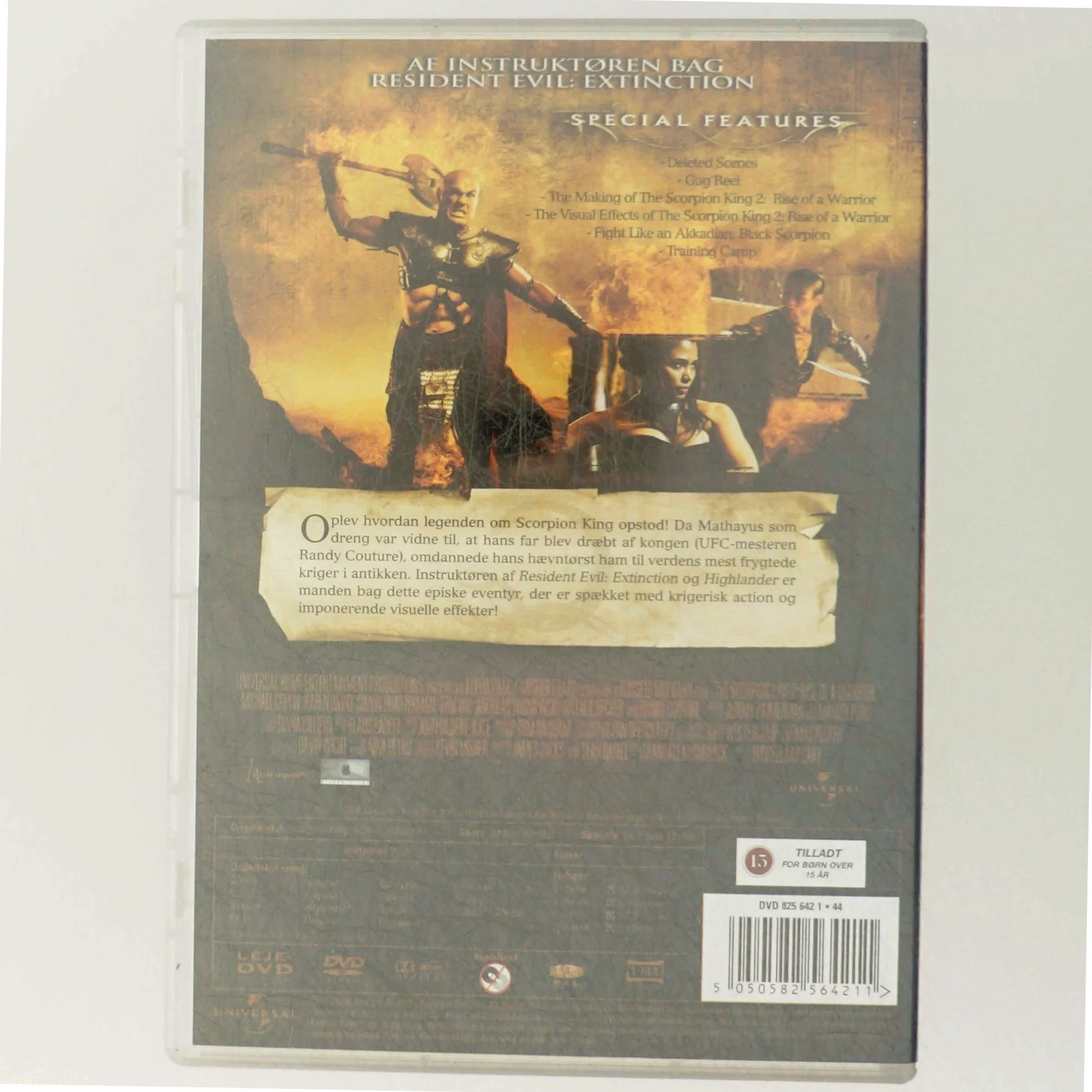 Scorpion King 2: Rise of a Warrior DVD fra Universal