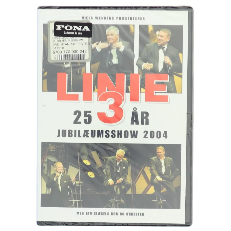 Linie 3 - 25 År Jubilæumsshow 2004 DVD fra CMC Entertainment A/S