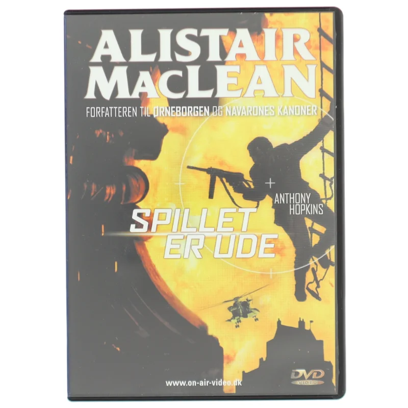 Spillet er Ude - Alistair MacLean DVD fra On Air Video
