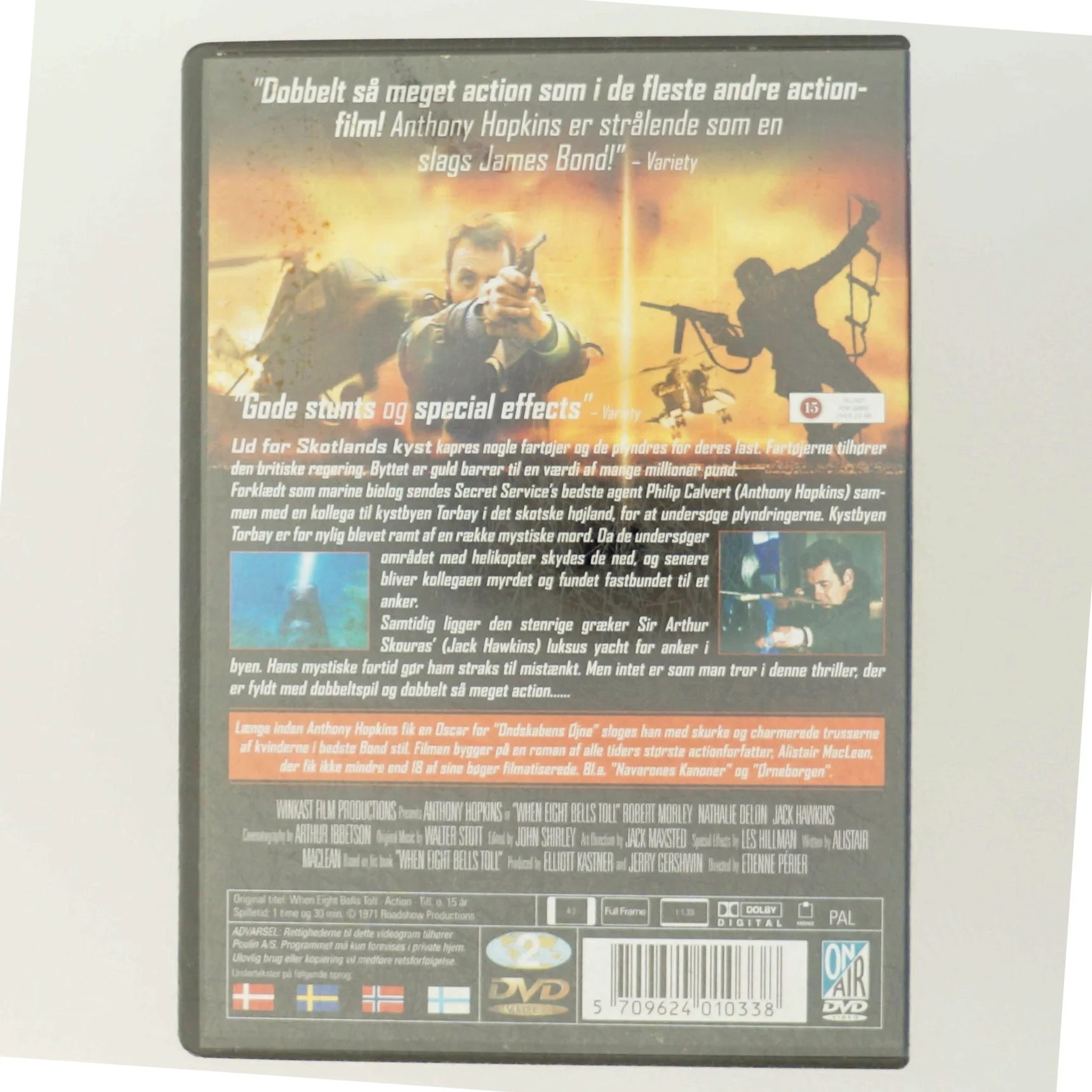 Spillet er Ude - Alistair MacLean DVD fra On Air Video