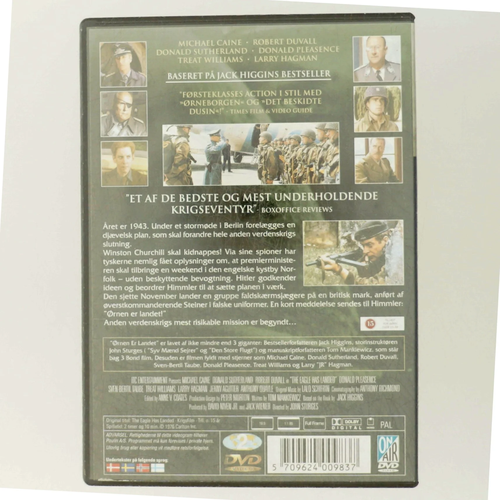 DVD 'Ørnen er landet'