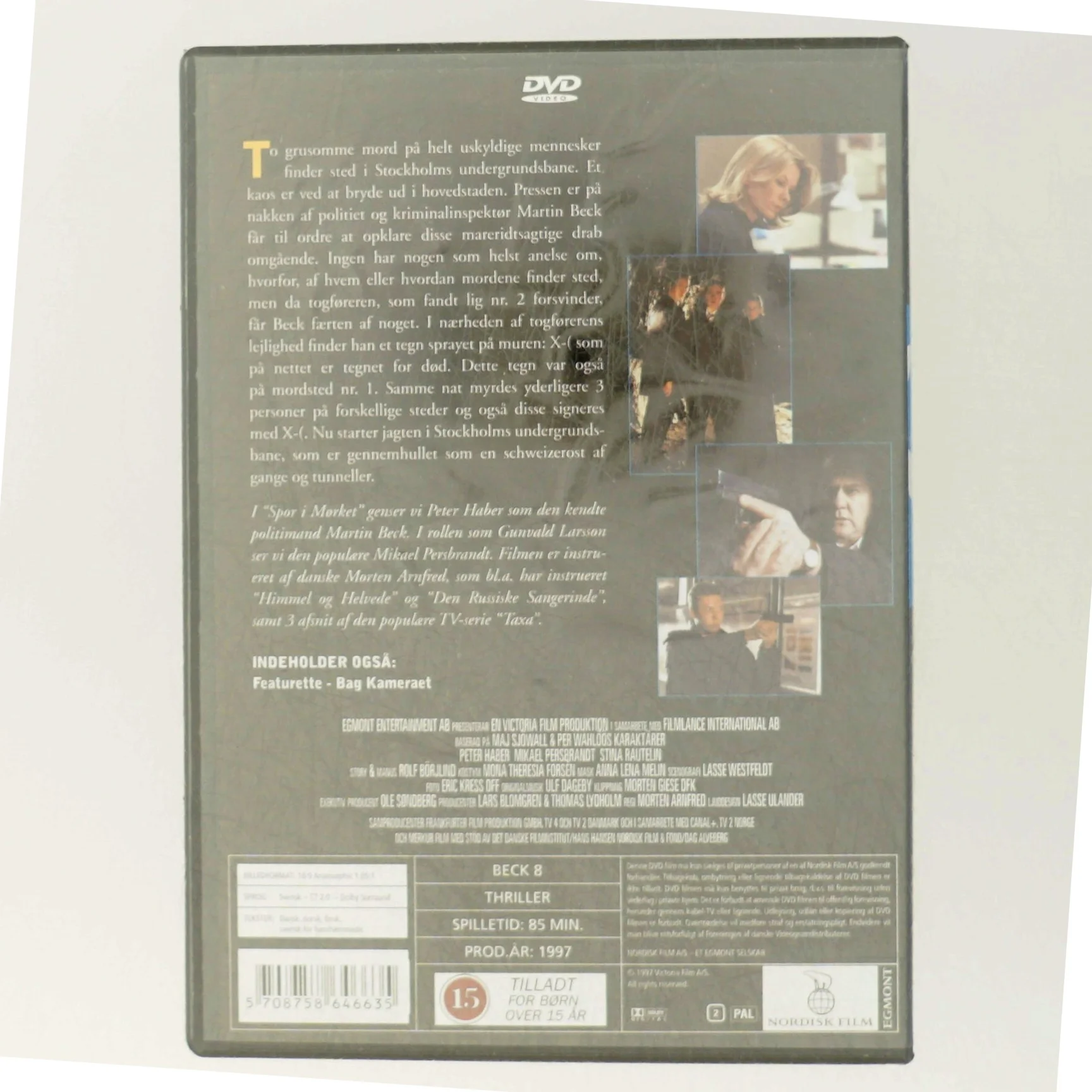 DVD - Beck: Spor i mørket