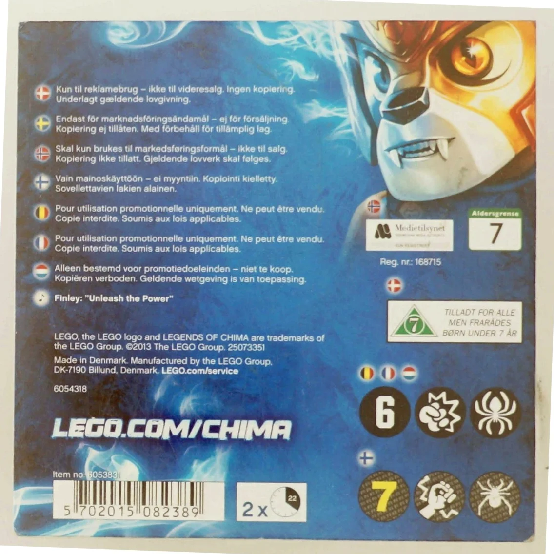 LEGO Chima DVD fra LEGO