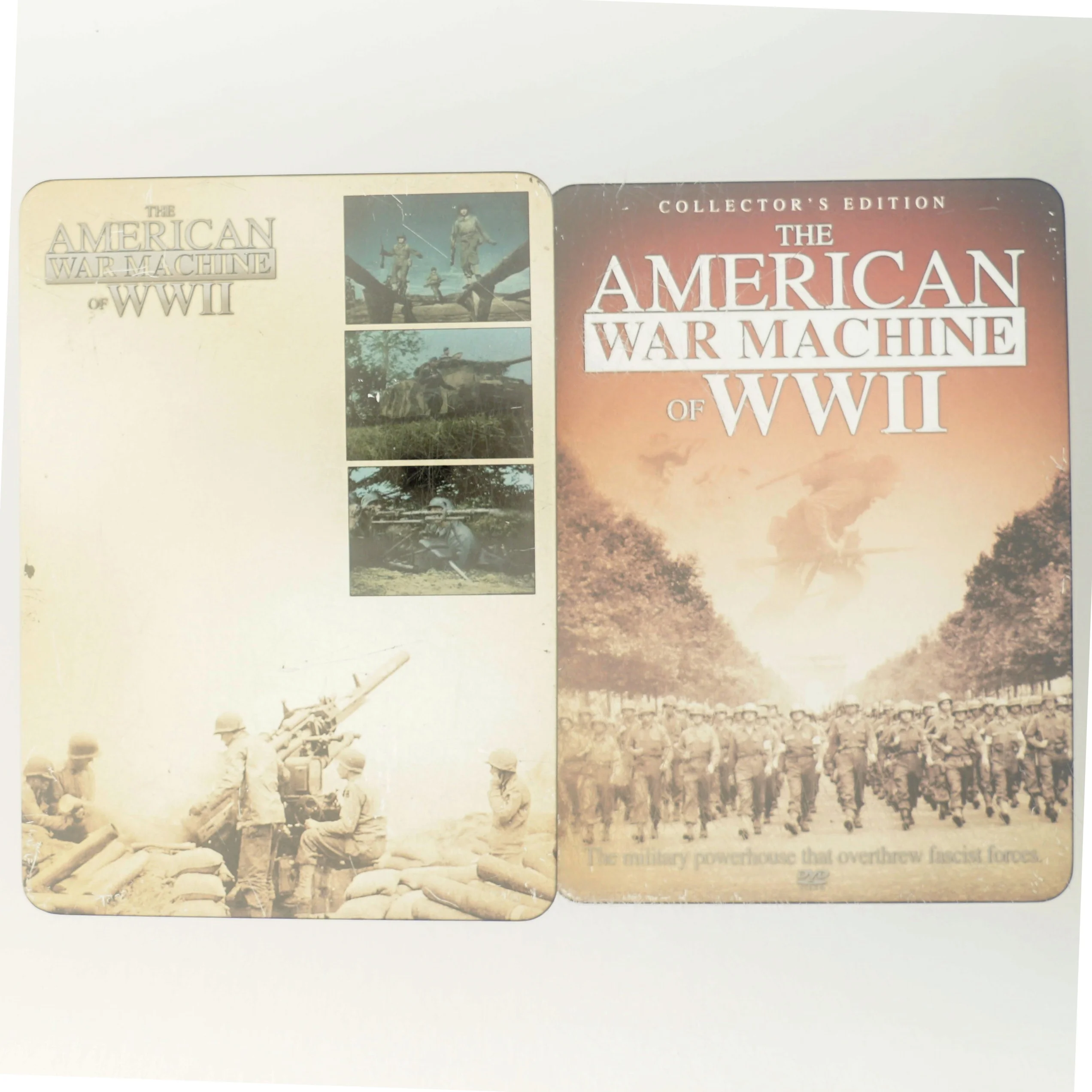 DVD-boks med Anden Verdenskrig tema