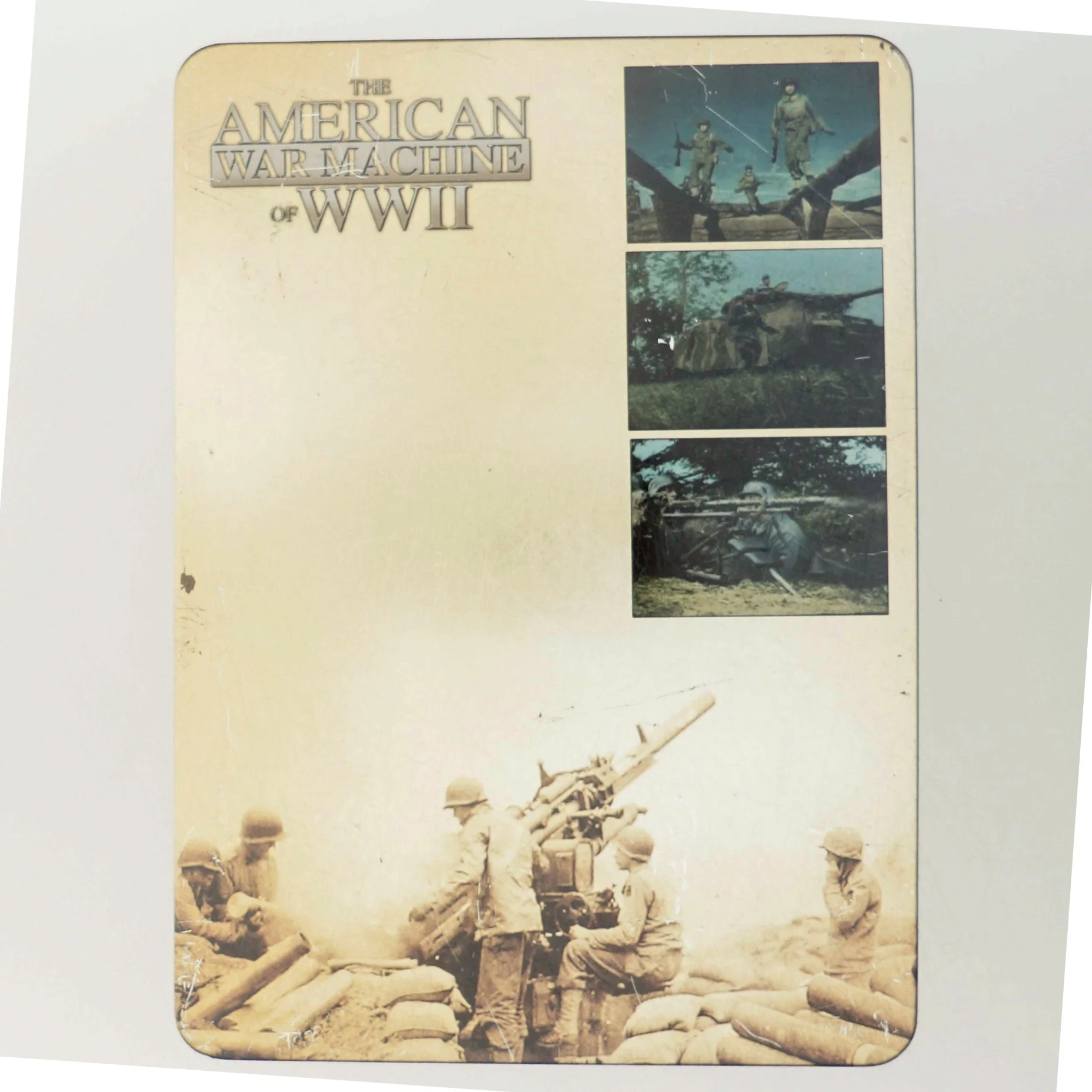 DVD-boks med Anden Verdenskrig tema