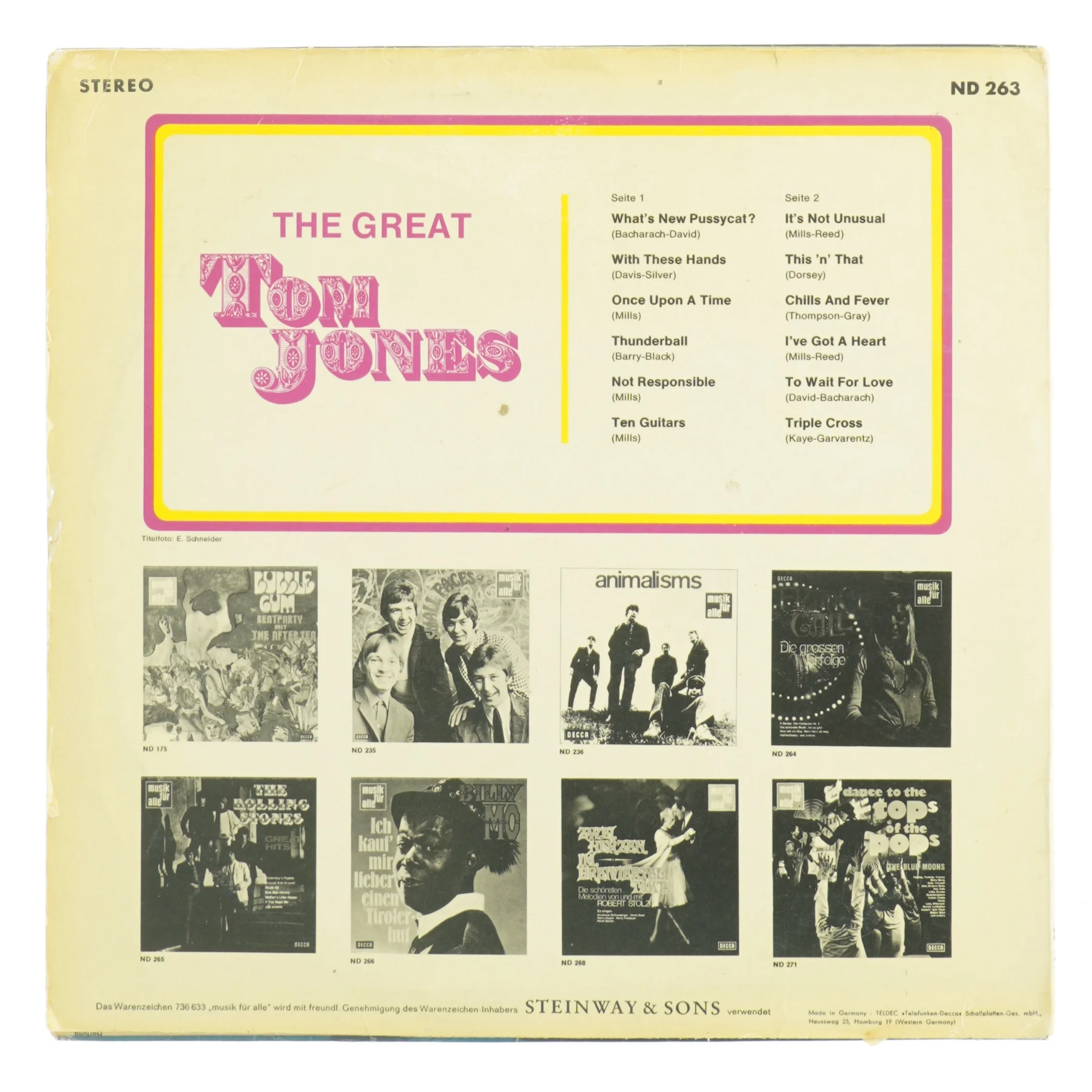 Tom Jones LP
