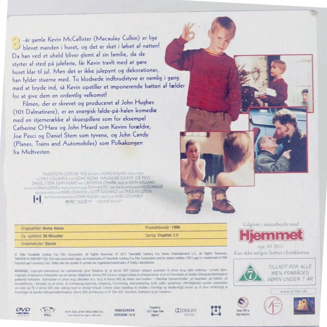 Alene Hjemme DVD fra Twentieth Century Fox