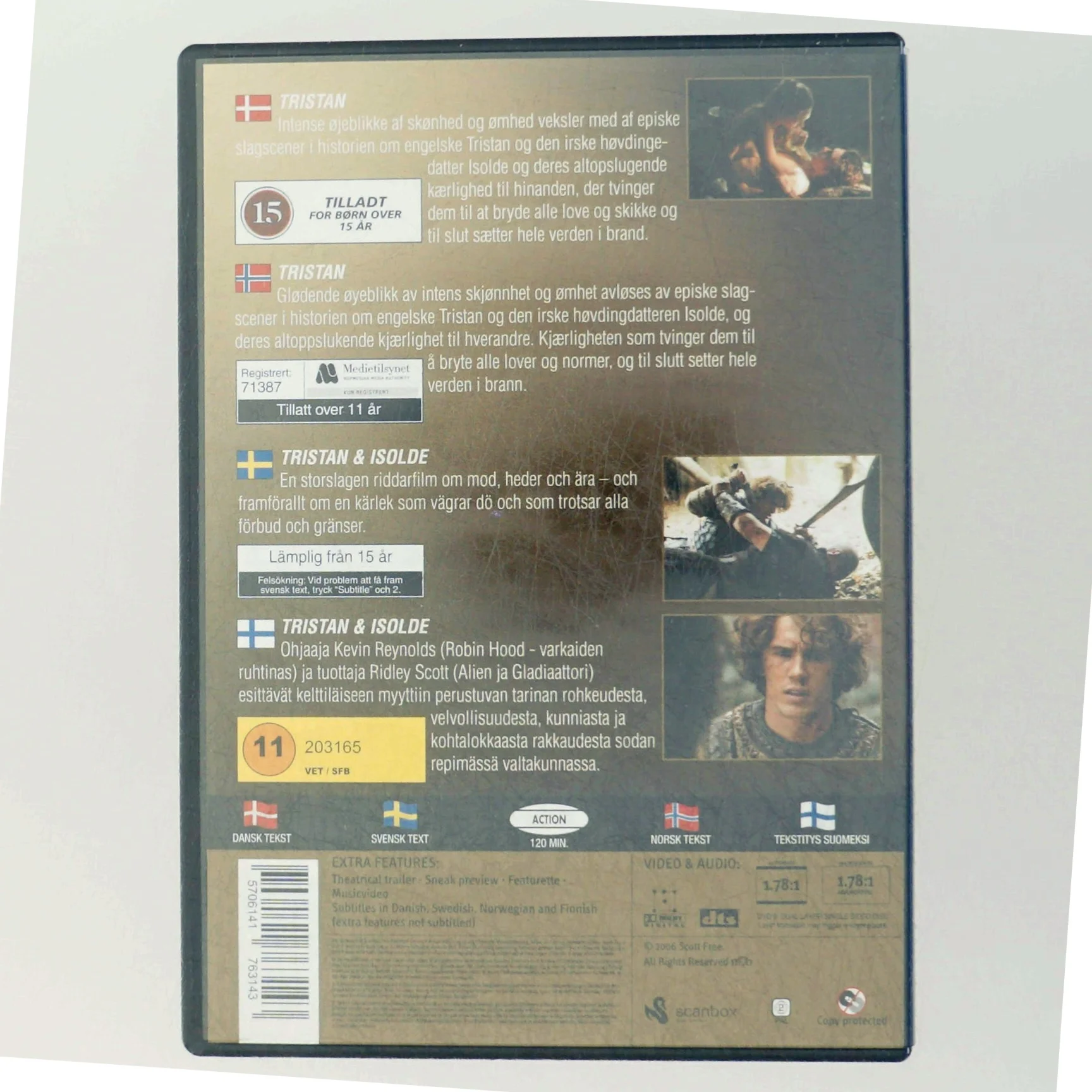 Tristan & Isolde DVD fra Scanbox Entertainment