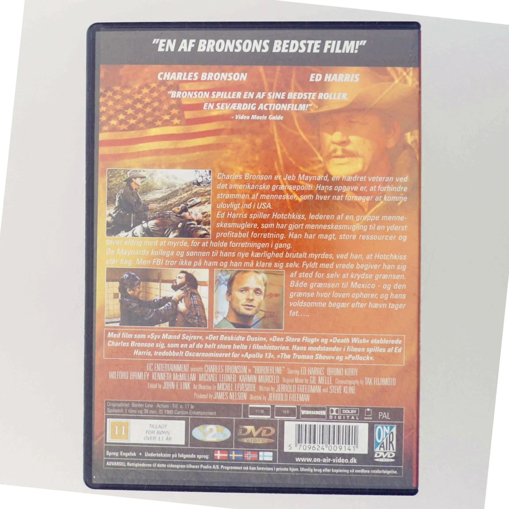 Grænsepatruljen - Charles Bronson DVD
