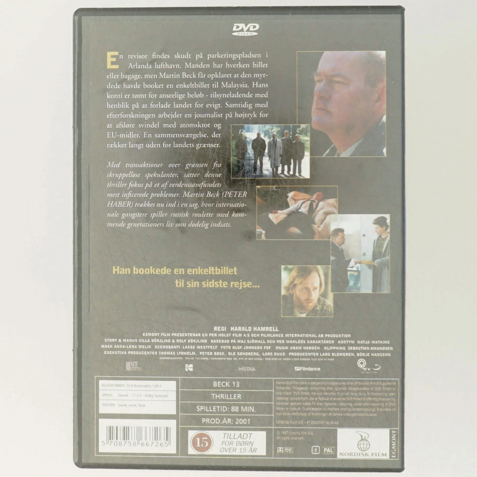 Beck - Ukendt afsender DVD