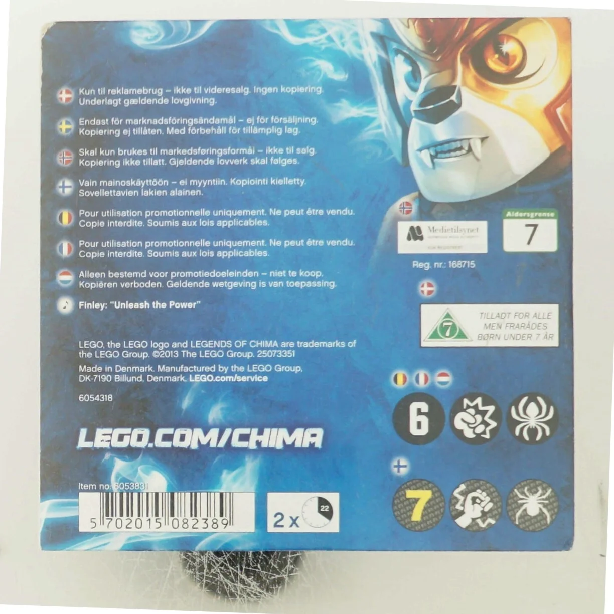 LEGO Legends of Chima DVD fra LEGO