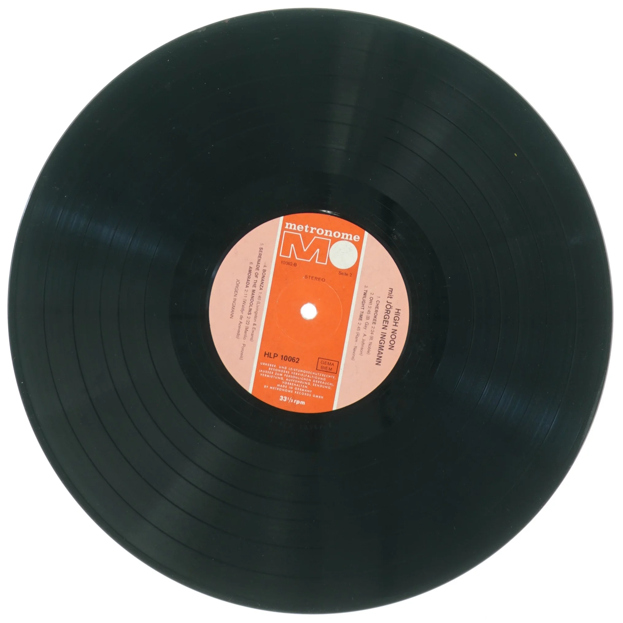 Jørgen Ingmann - High Noon LP