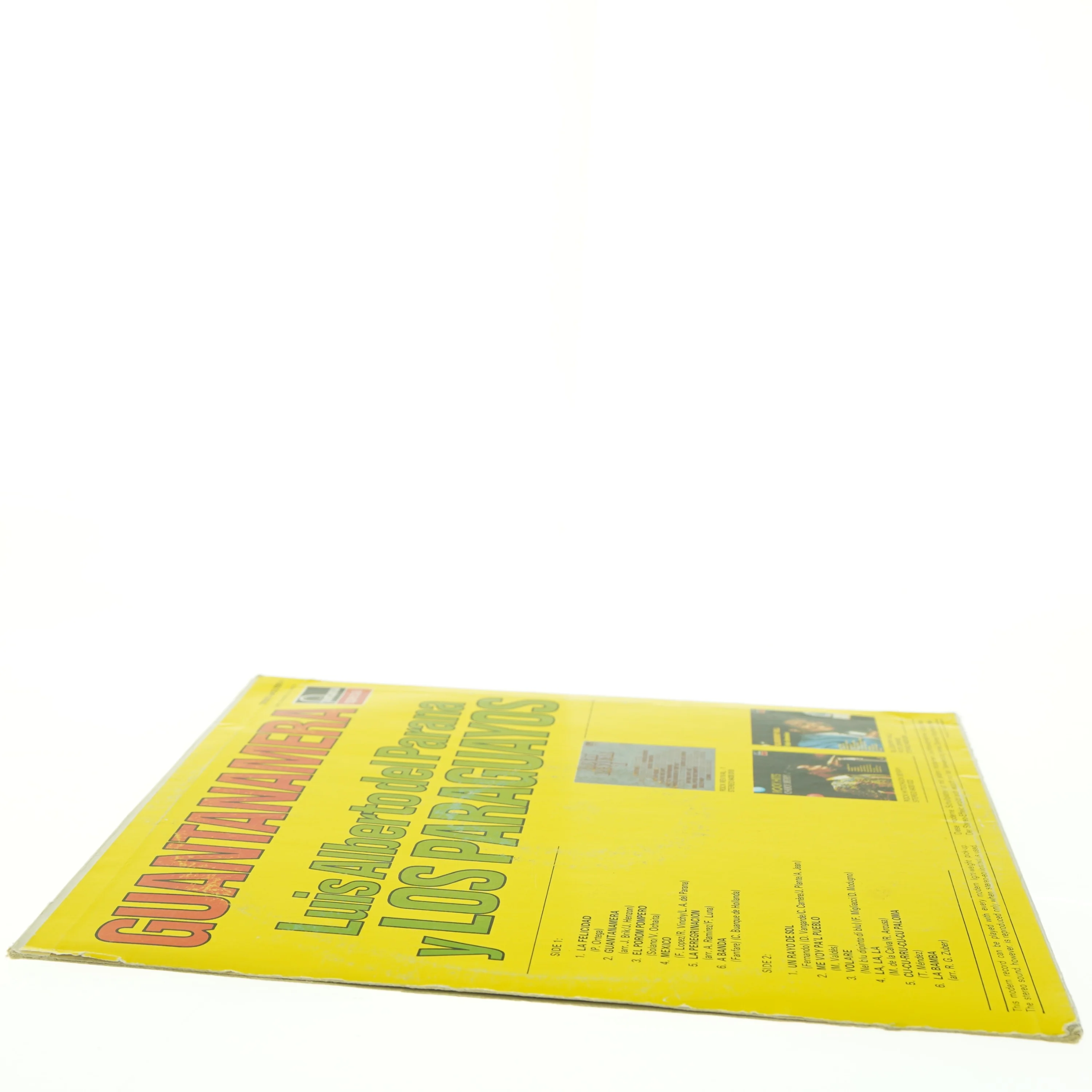 Luis Alberto del Parana & Los Paraguayos - Guantanamera LP